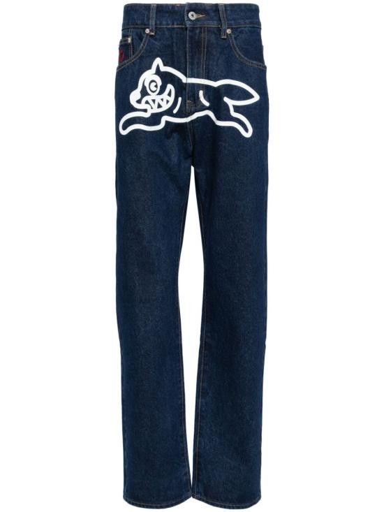 ICECREAM Men Denim Pants ICD001 INDIGO Blue