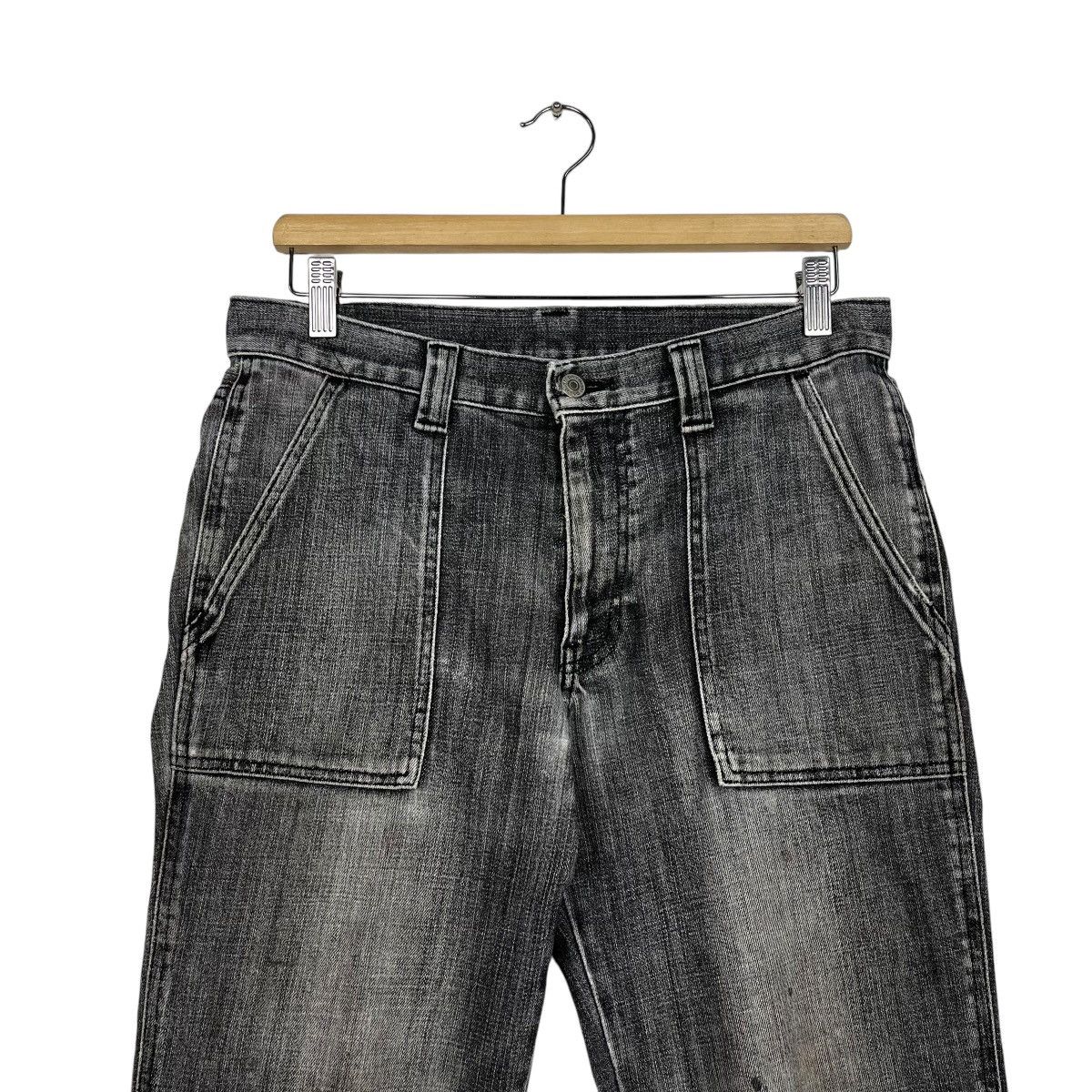 14th Addiction Vintage Right-on Distressed Denim Jeans Size US 32 / EU 48 - 2 Thumbnail