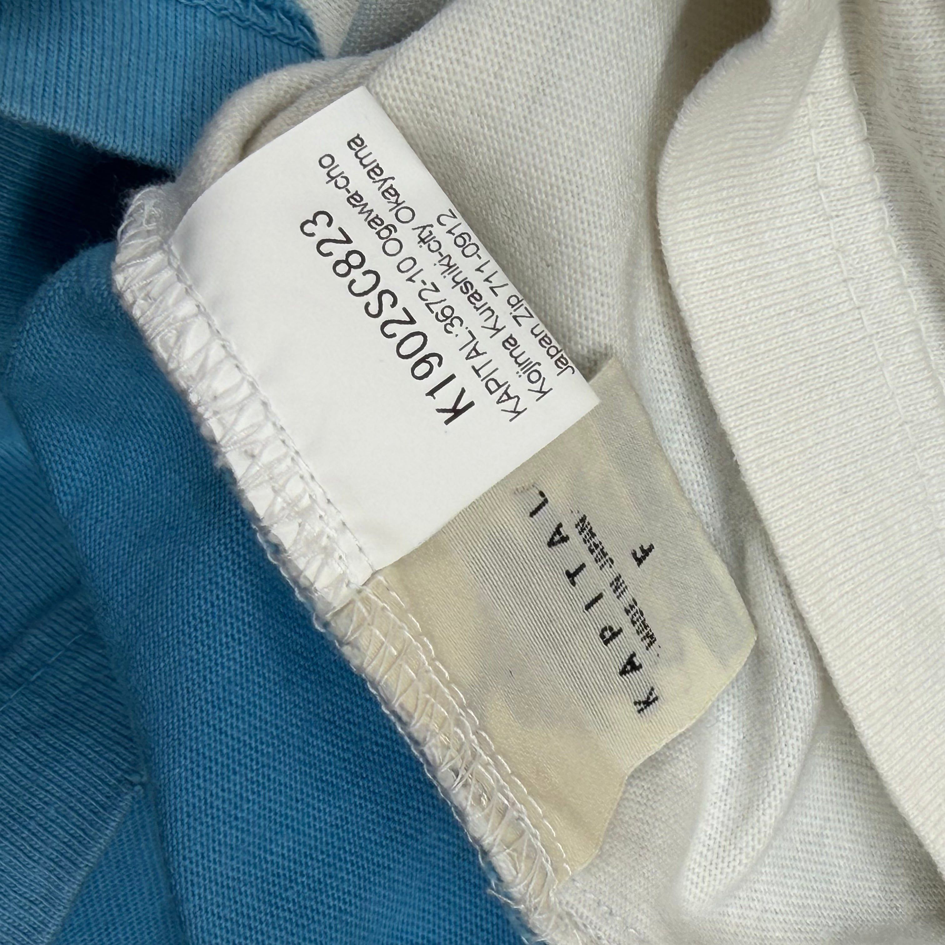 Kapital Kapital Tenjiku 2tone Big Blue Pocket Tee F (XL) Size US XL / EU 56 / 4 - 6 Thumbnail