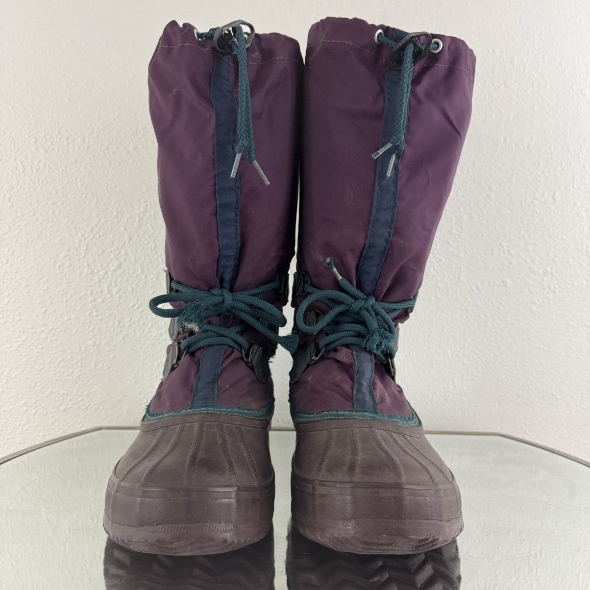 SOREL SOREL Vintage Purple Teal Freestyle Retro Kaufman Snow Boots Size US 9 / IT 39 - 7 Thumbnail
