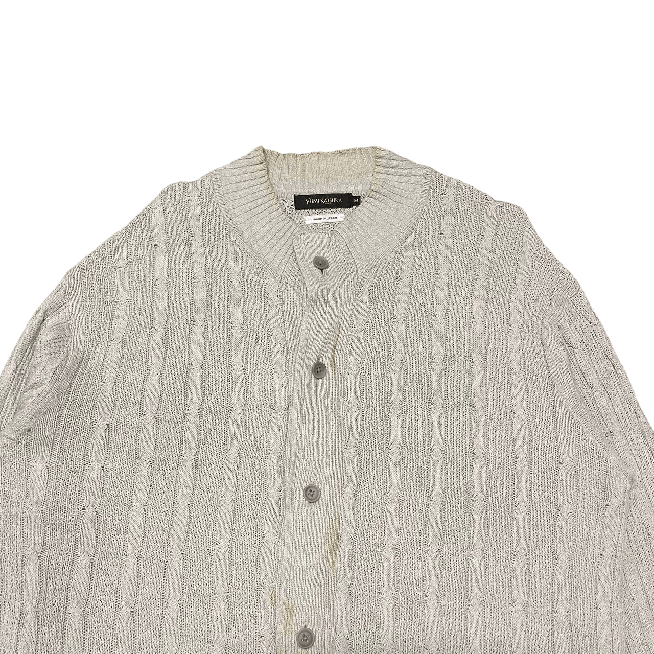 Japanese Brand Vintage Yumi Katsura Knit Button Up Size US M / EU 48-50 / 2 - 2 Thumbnail