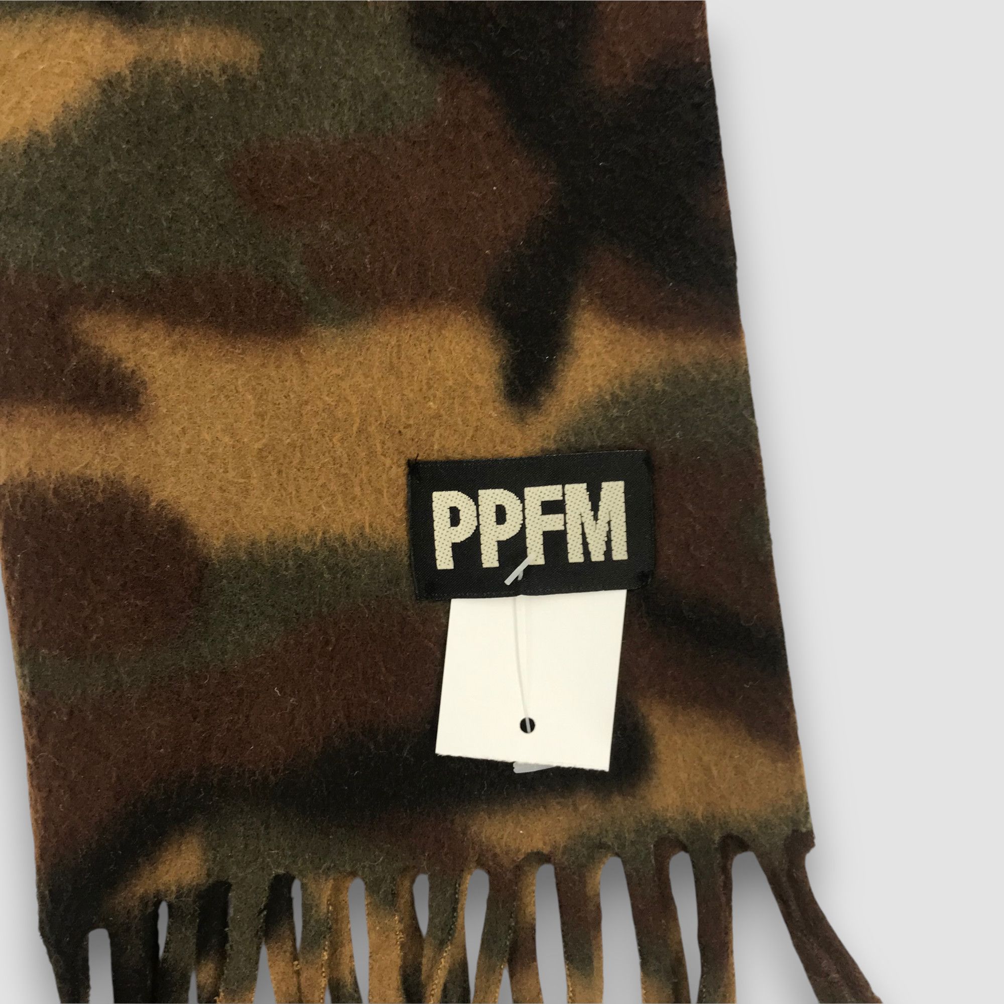 PPFM Vintage PPFM Scarf Wool Cashmere Scarves Size ONE SIZE - 4 Thumbnail