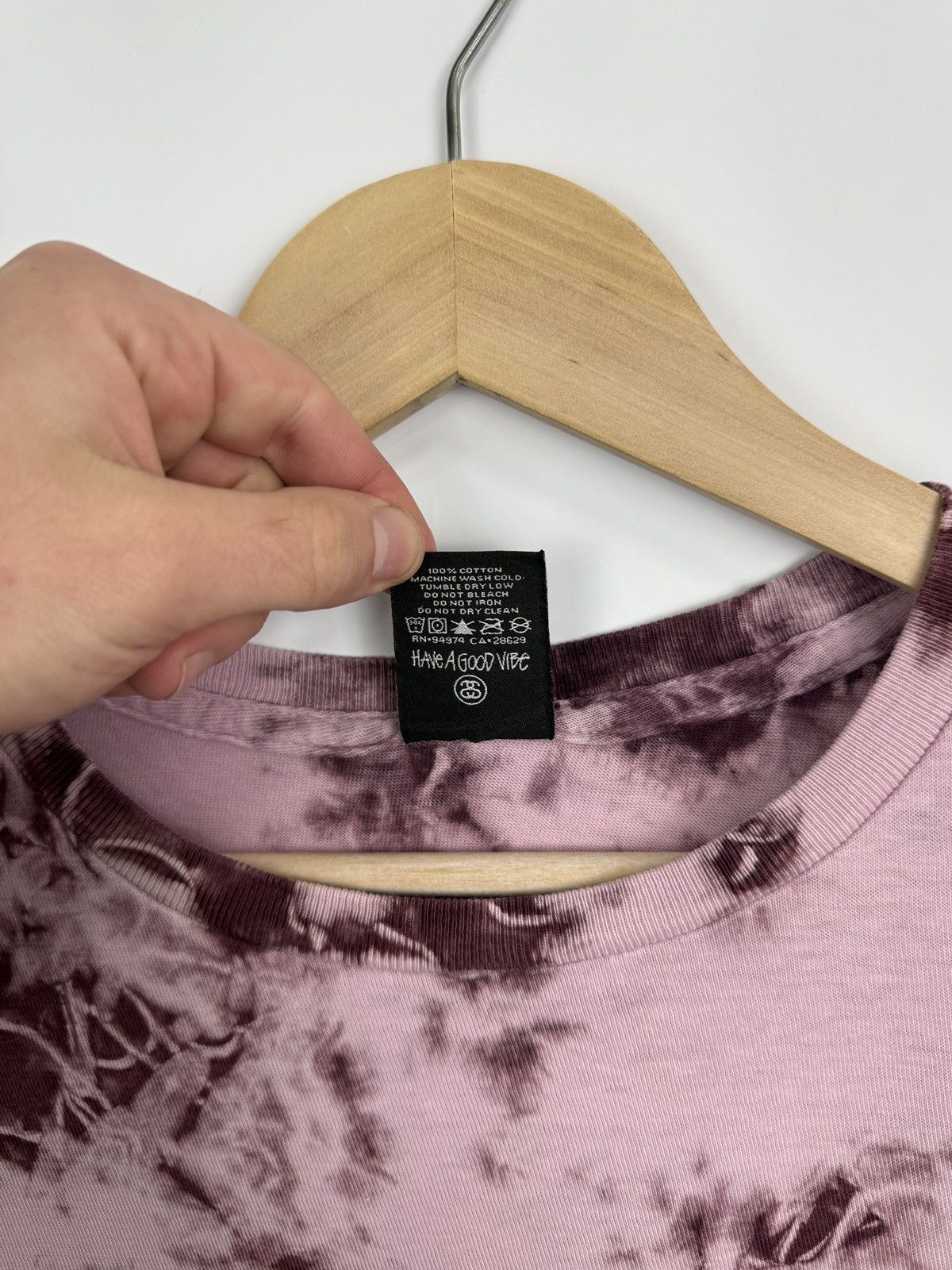 Stussy 🇺🇸 🎱 Y2K Stussy 8 Ball Tie Dye T-Shirt Rare Retro Hype Size US L / EU 52-54 / 3 - 7 Thumbnail