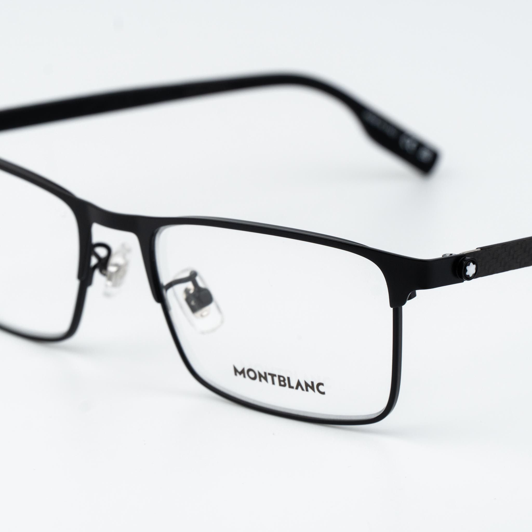Montblanc Montblanc Men Eyeglasses Rectangle MB0187O 001 NEW AUTHENTIC Size ONE SIZE - 5 Thumbnail