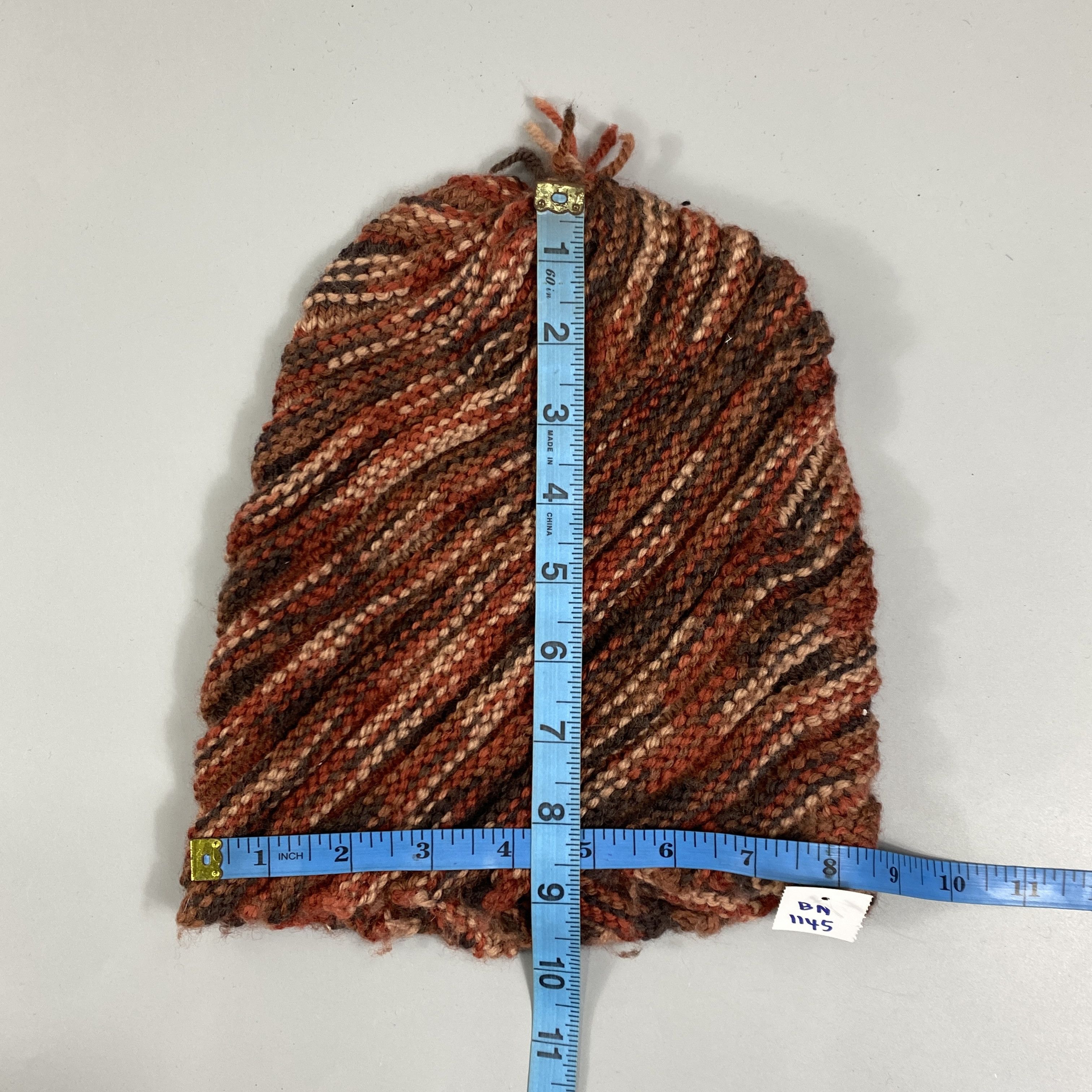 Japanese Brand Knit Wave Snow Cap Beanie Hat -BN1145 Size ONE SIZE - 5 Thumbnail