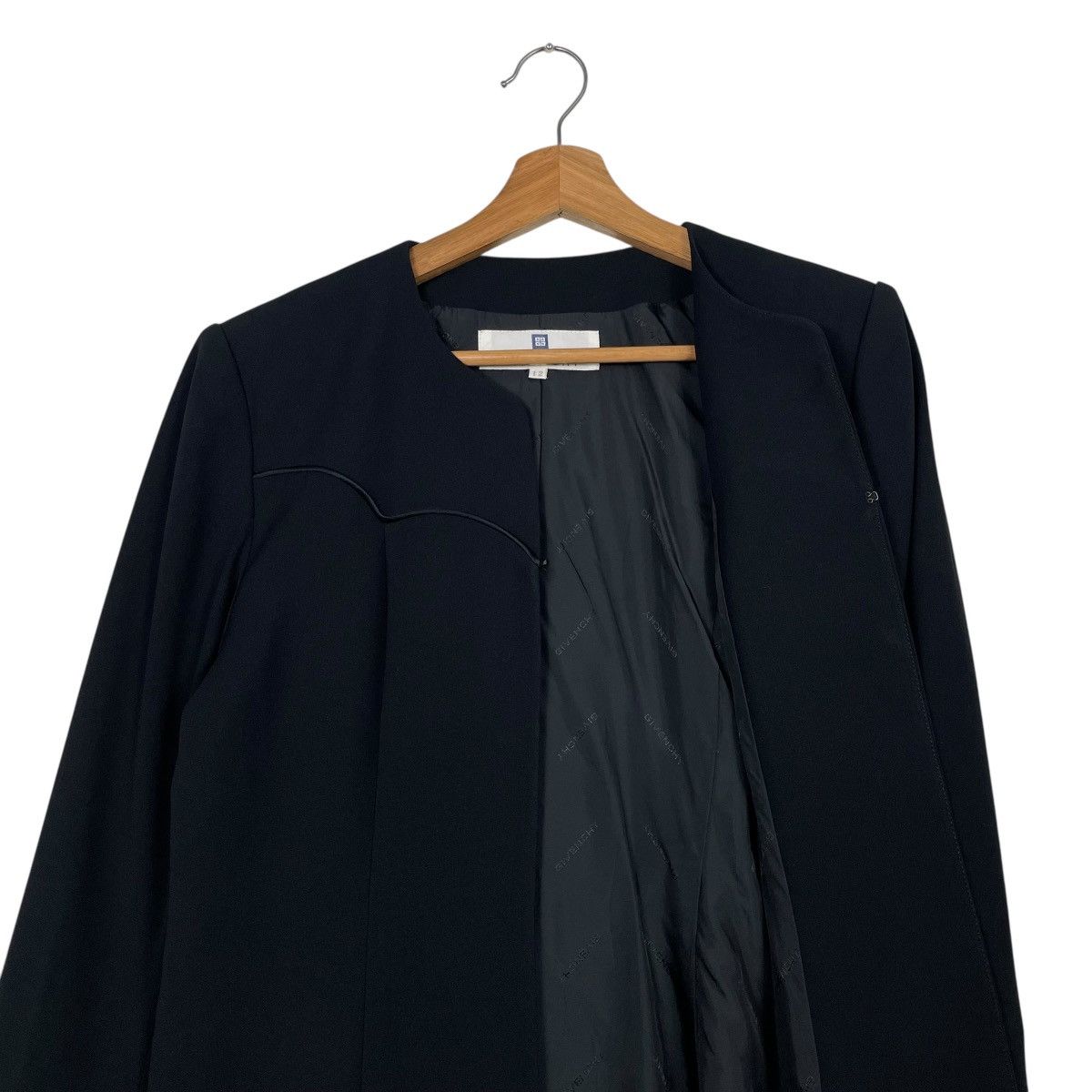 Givenchy Givenchy Hi Formal Women Black Jacket Size M / US 6-8 / IT 42-44 - 10 Thumbnail