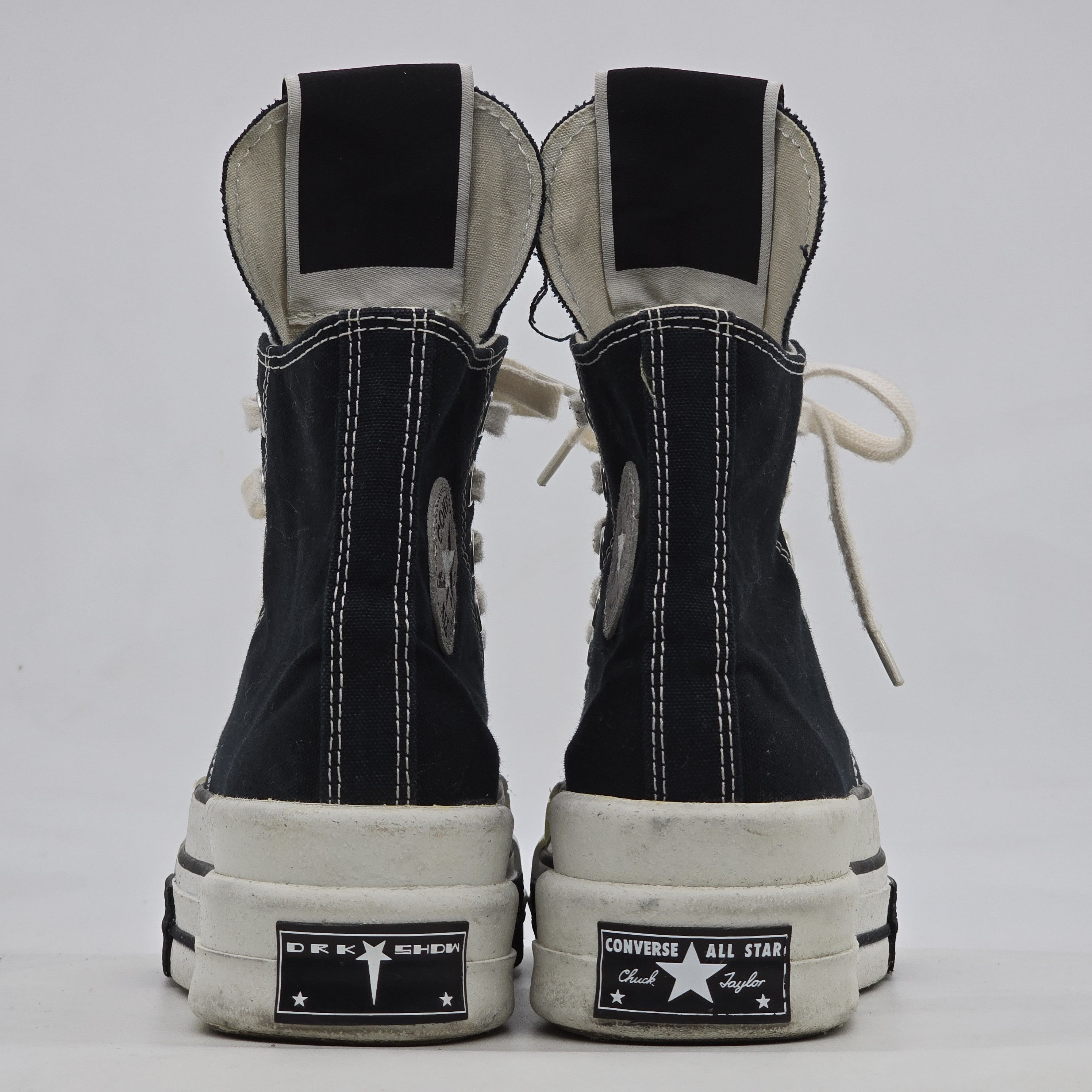 Converse × Rick Owens Drkshdw Converse x Rick Owens - 70s High - DBL DRKSTR HI Size US 6 / IT 36 - 8 Thumbnail