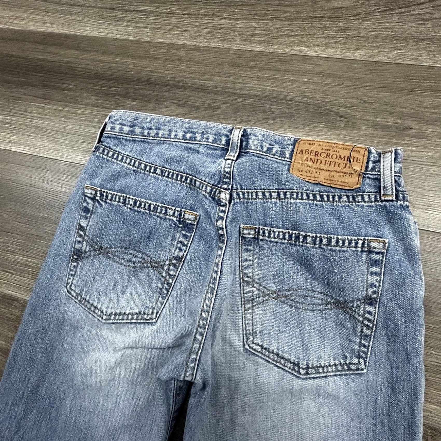 Abercrombie & Fitch VINTAGE Abercrombie & Fitch Jeans Womens 28x32 Low Rise Flare Bootcut USA 90s Size 28" / US 6 / IT 42 - 7 Thumbnail