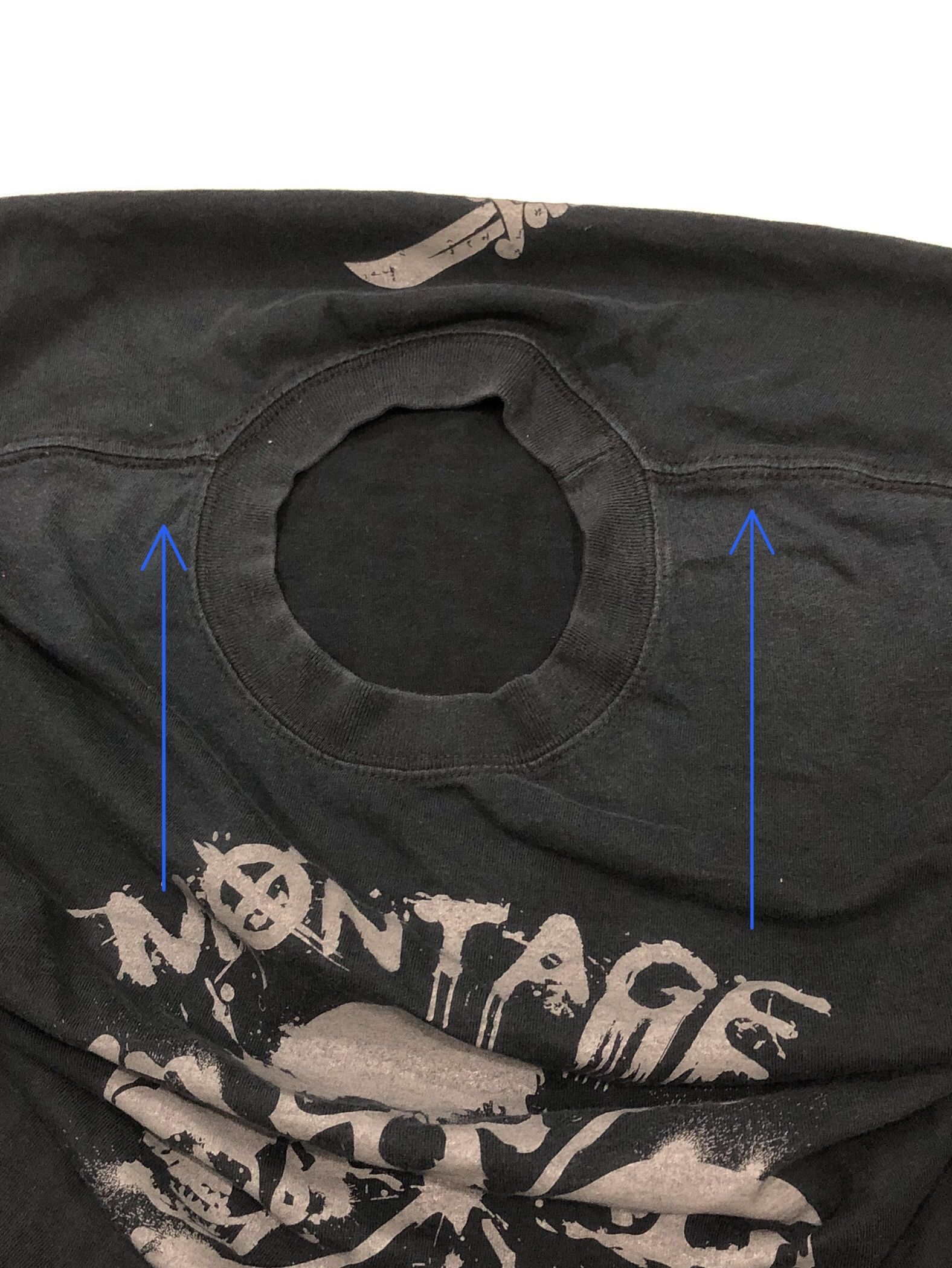 Japanese Brand × Montage × Vintage Vintage Japanese Brand Montage Fuck Hate Tee Size US M / EU 48-50 / 2 - 10 Thumbnail