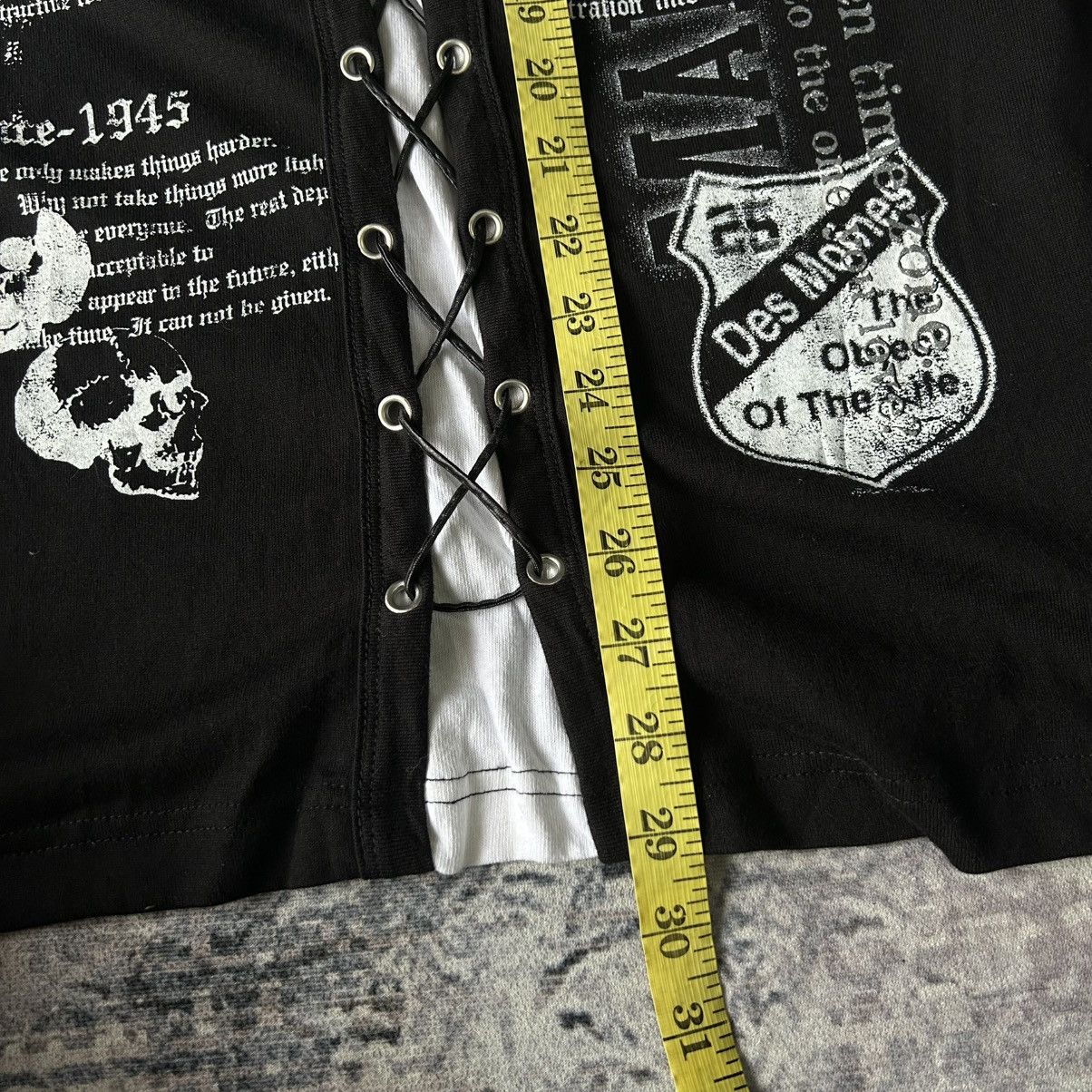 Japanese Brand Y2K Beaumont Lace Long Sleeve Size US L / EU 52-54 / 3 - 14 Thumbnail