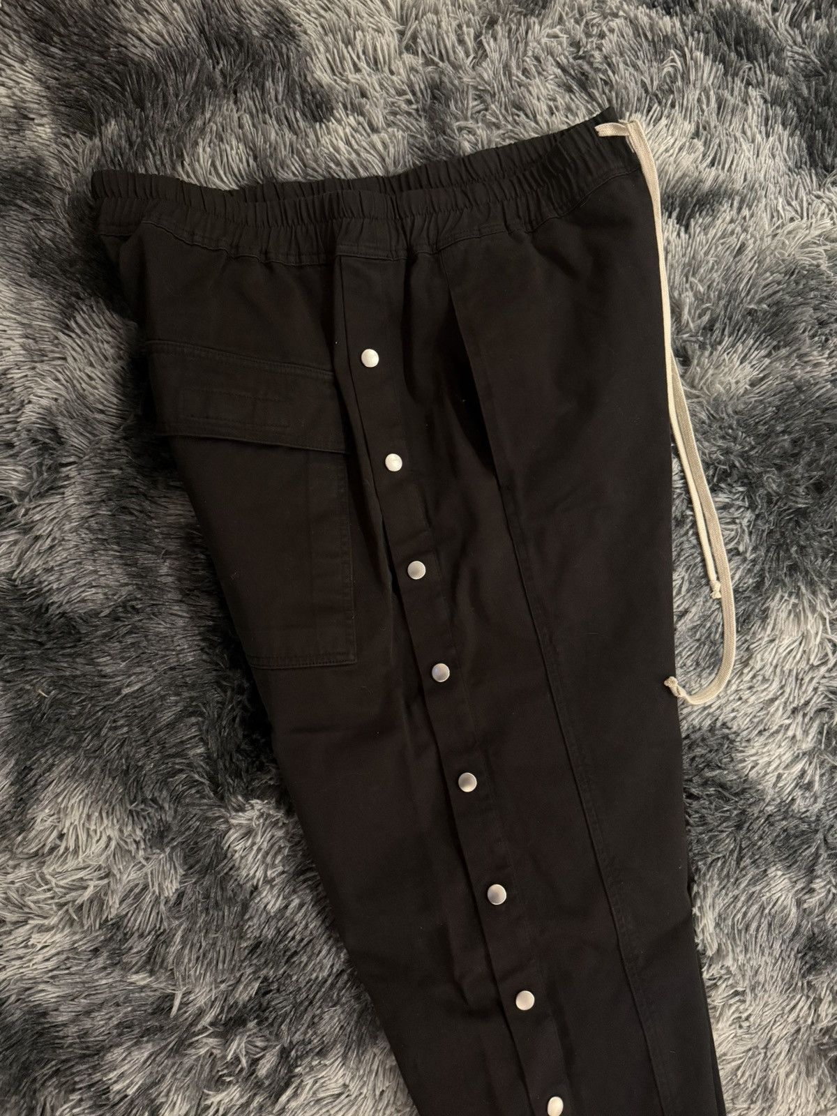 Rick Owens Drkshdw NEW Rick Owens DRKSHDW Pusher Pants 09 Black NWT DU01D1393TW Size US 34 / EU 50 - 11 Thumbnail