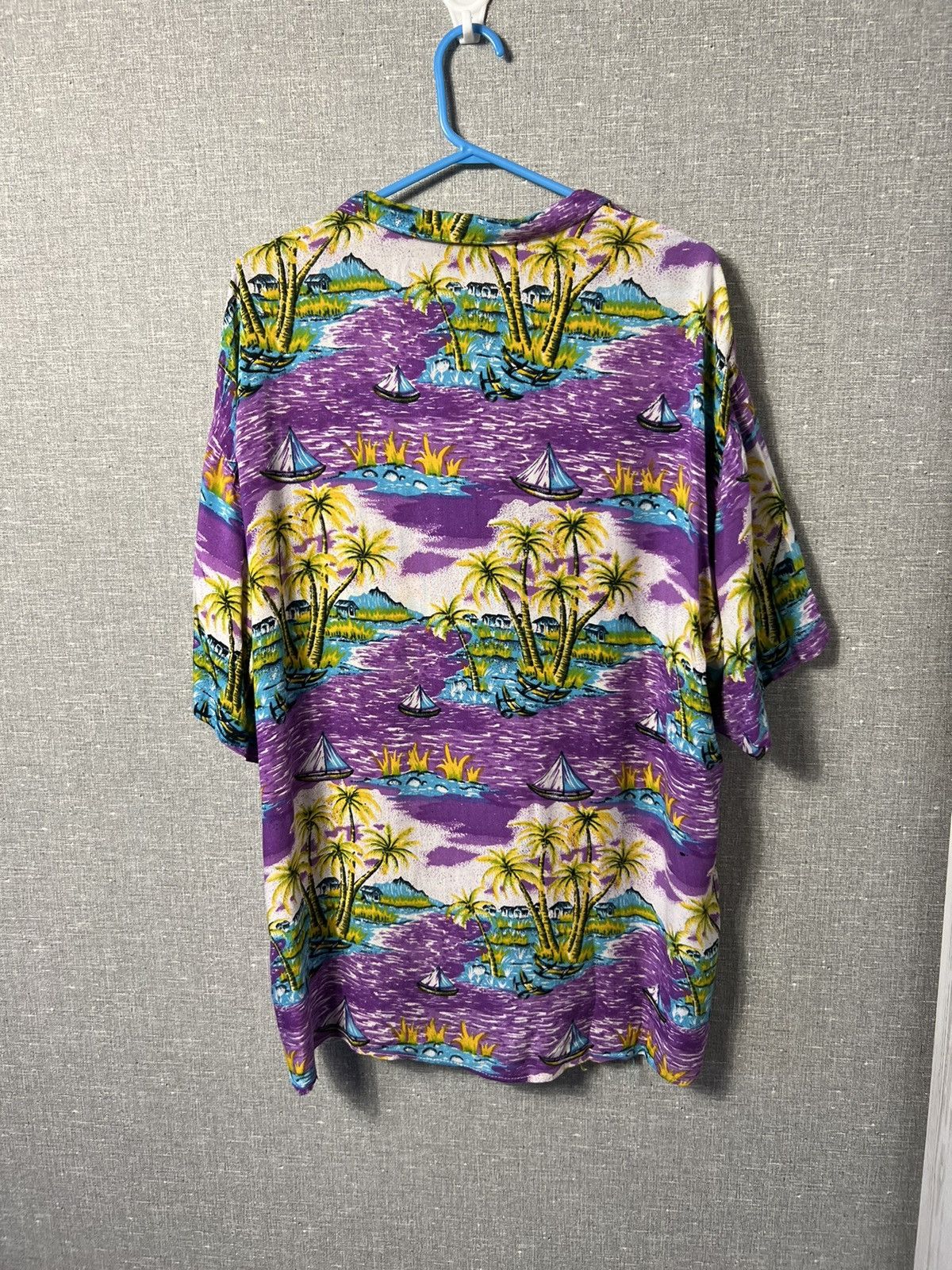 Fubu × Vintage Rare FUBU All Over Printed Hawaiian Button Shirt 100% Rayon Size US XL / EU 56 / 4 - 13 Thumbnail