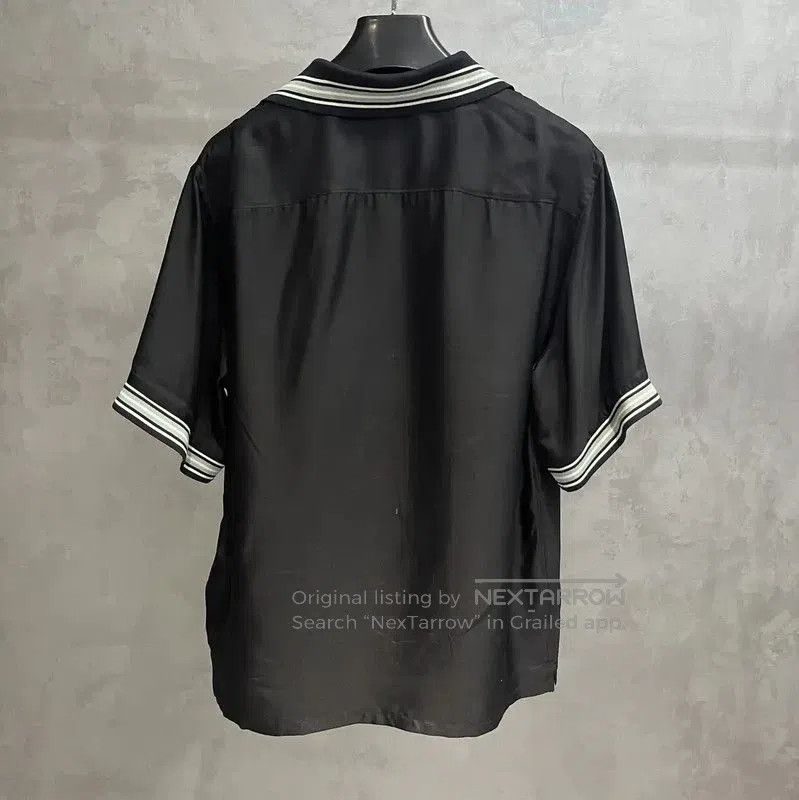 Prada Prada Black Silk-Blend Men's Shirt. Size US S / EU 44-46 / 1 - 5 Thumbnail