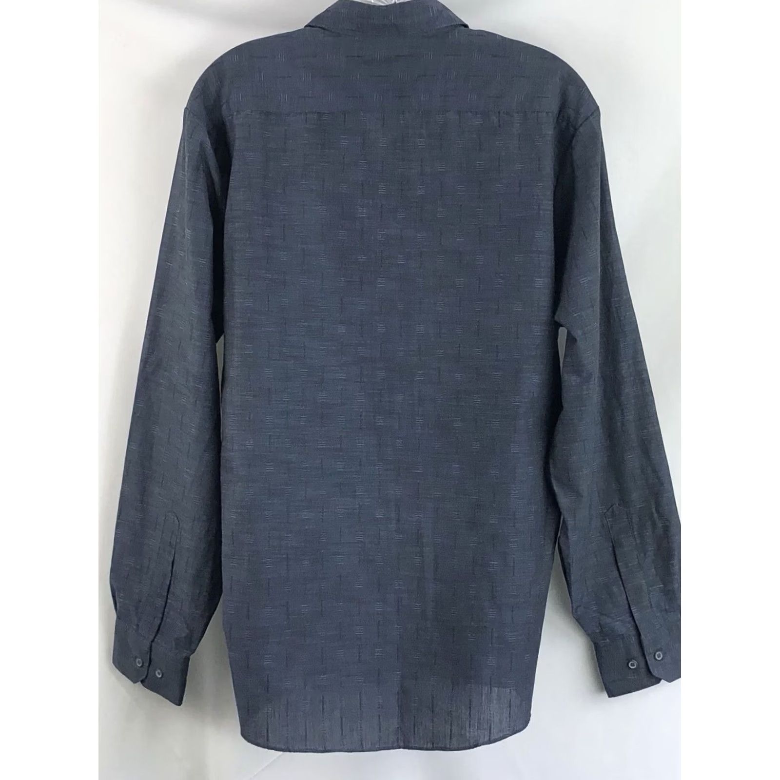 Vintage VINTAGE NWT JW front line Button Down Shirt 16/35 Blue geo Long Sleeve Classic Shirt Mens Size US L / EU 52-54 / 3 - 2 Thumbnail