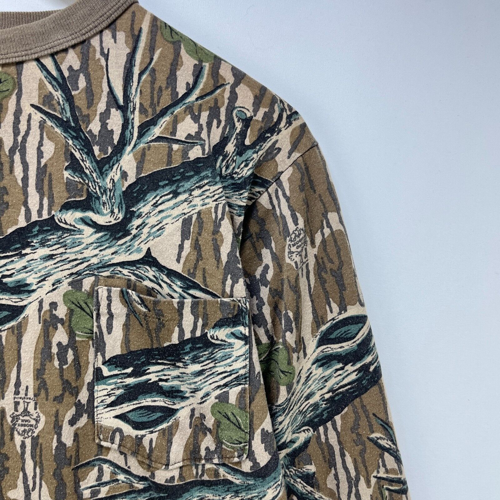 Vintage Vintage 80s Realtree Camo Single Stitch Long Sleeve Medium Size US M / EU 48-50 / 2 - 3 Thumbnail