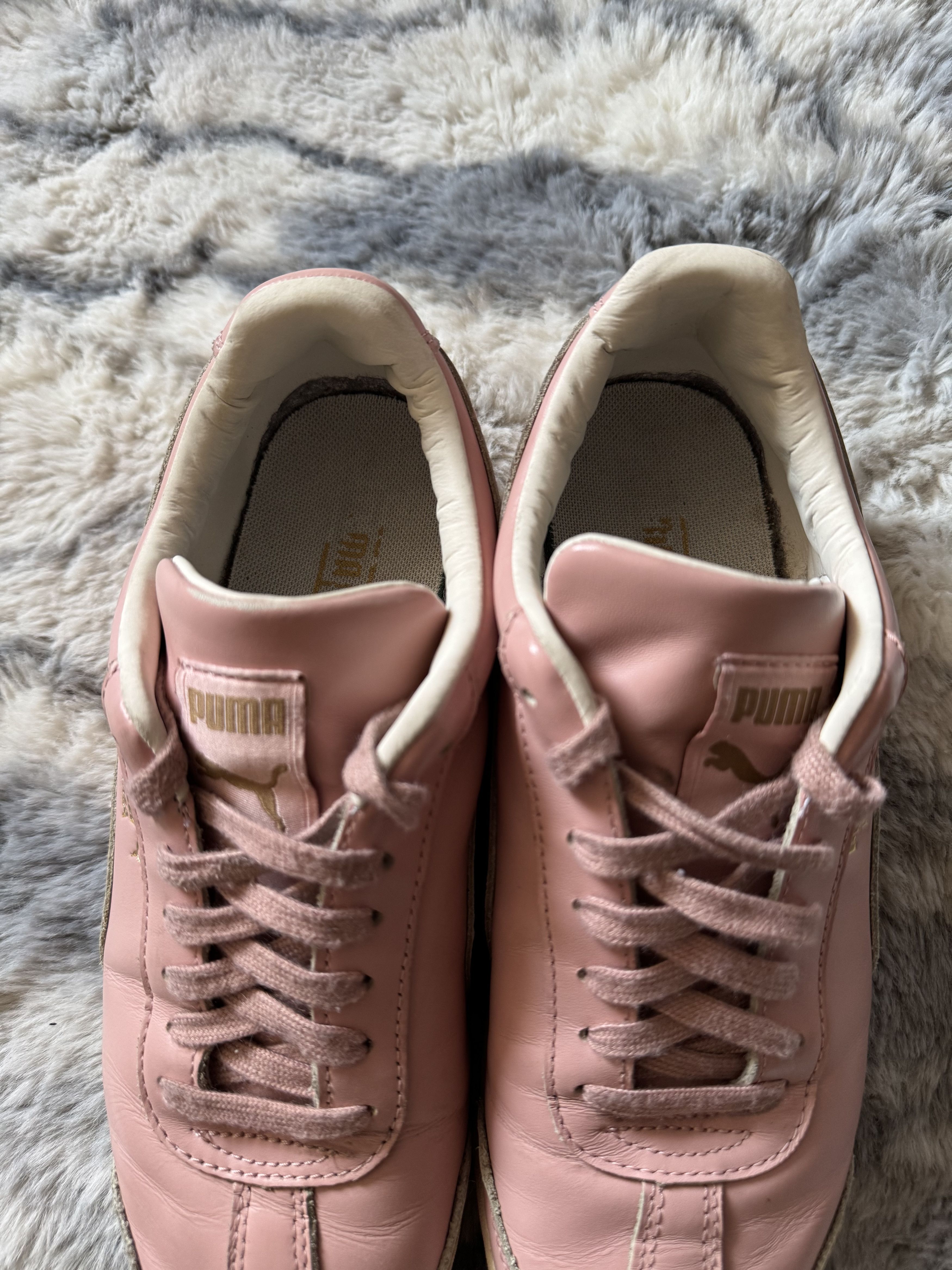 Puma Puma Roma Pink Hype Leather Sneakers Size US 8 / IT 38 - 7 Thumbnail
