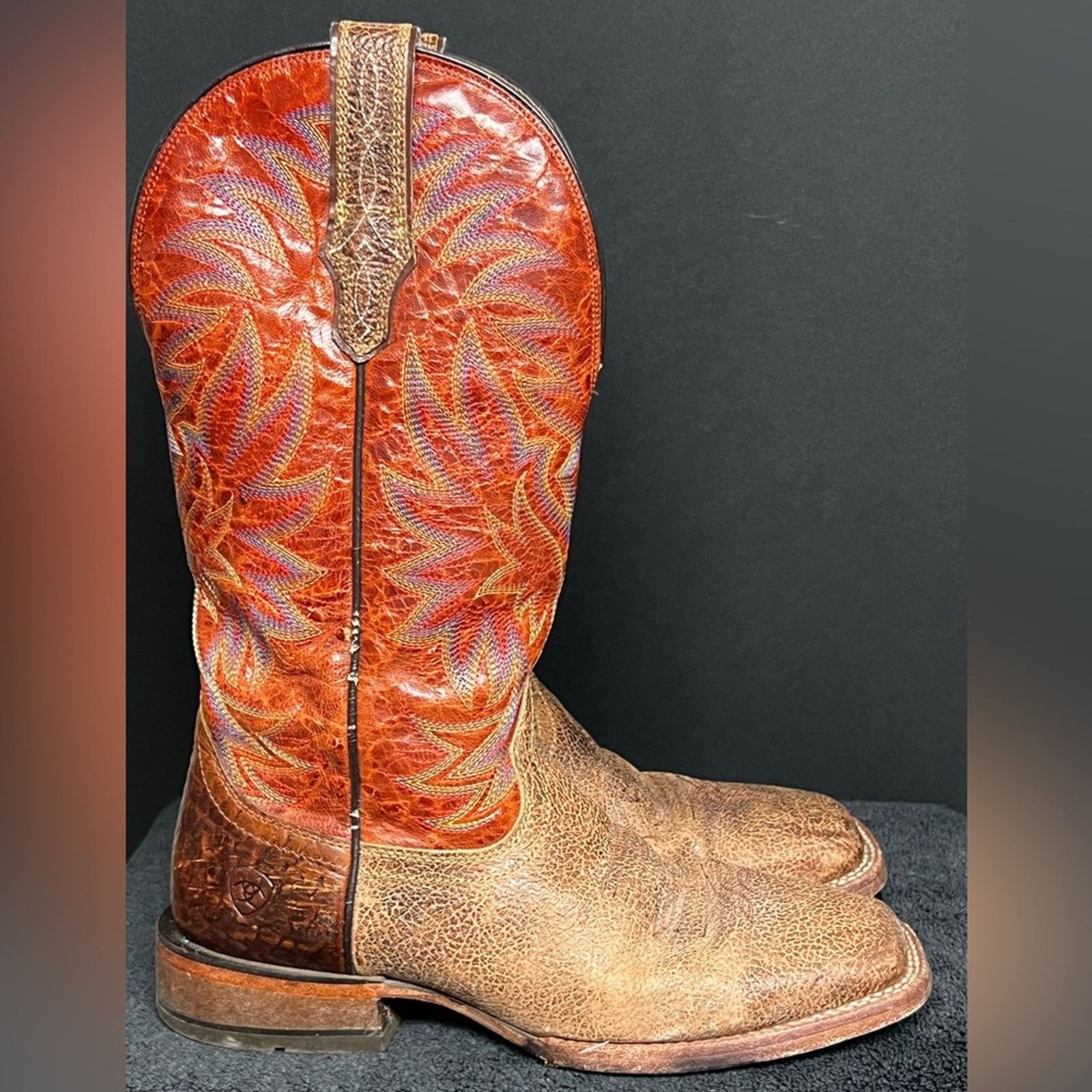 Ariat Ariat High Call Western Cowboy Boots - Sunset SIZE 7D RARE Size US 7 / EU 40 - 2 Thumbnail