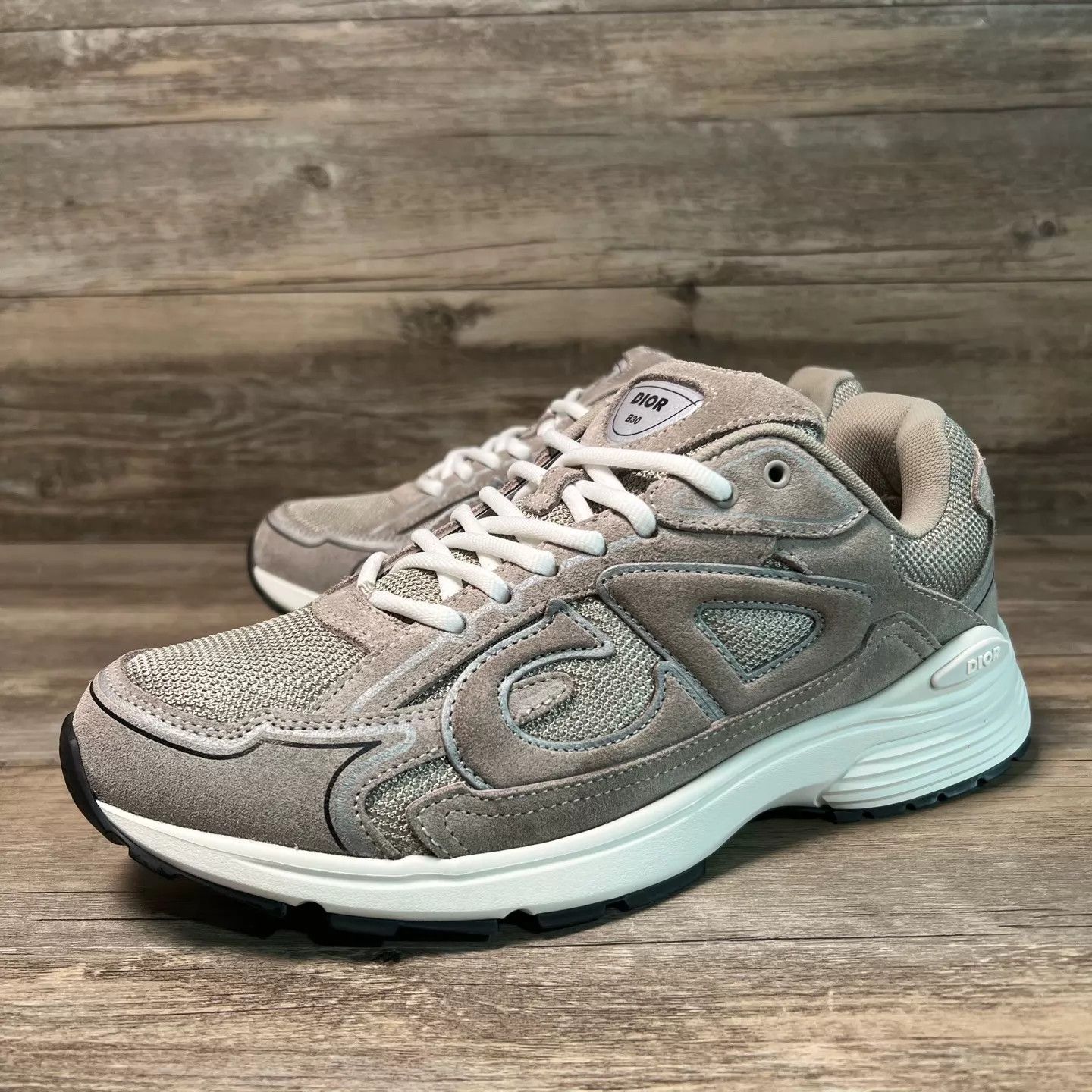 Dior Dior B30 25 New Sneakers Gray/White 41 98 New Size US 8 / EU 41 - 1 Thumbnail