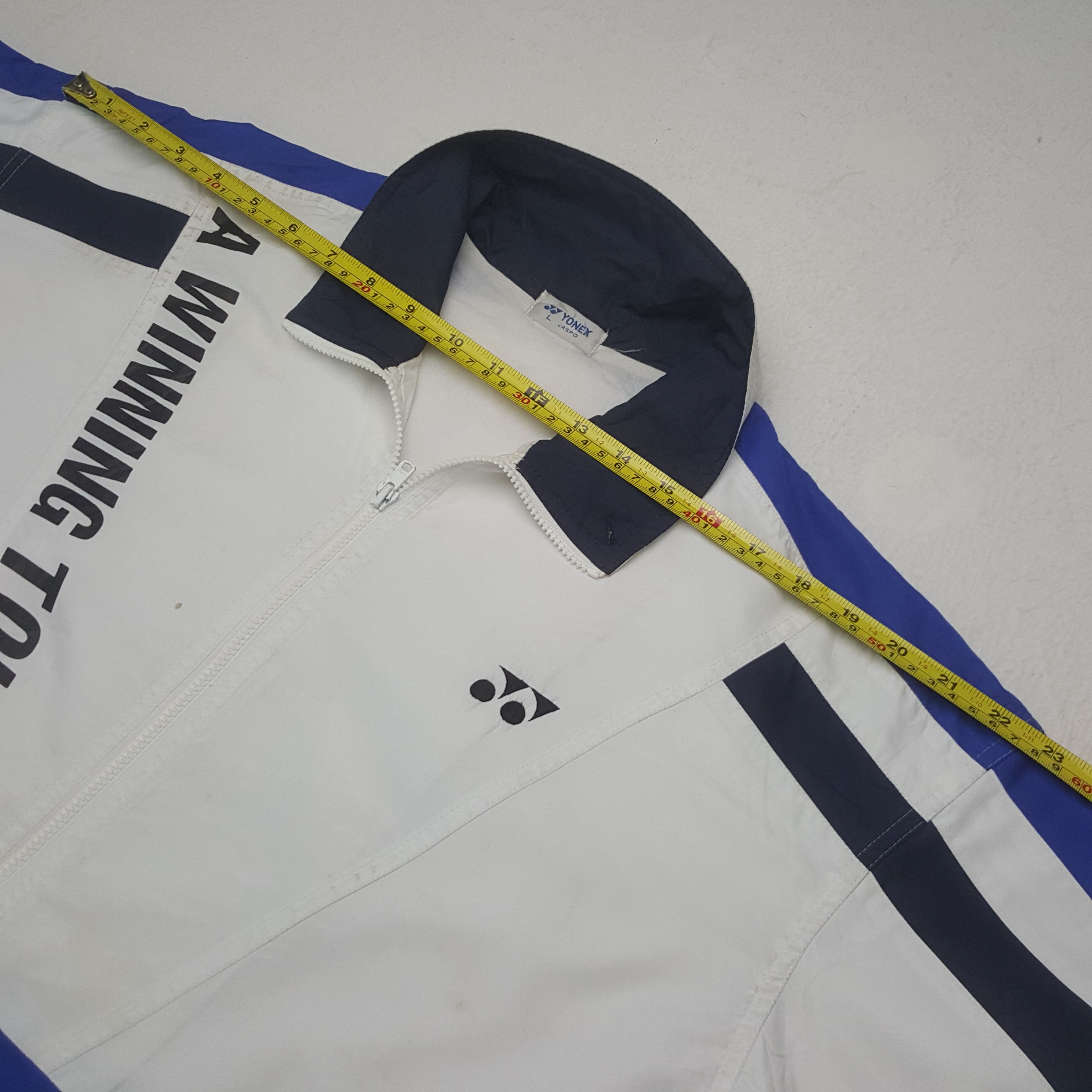 Sports Specialties Vintage Yonex A Winning Touch Windbreaker Jacket Size US L / EU 52-54 / 3 - 5 Thumbnail