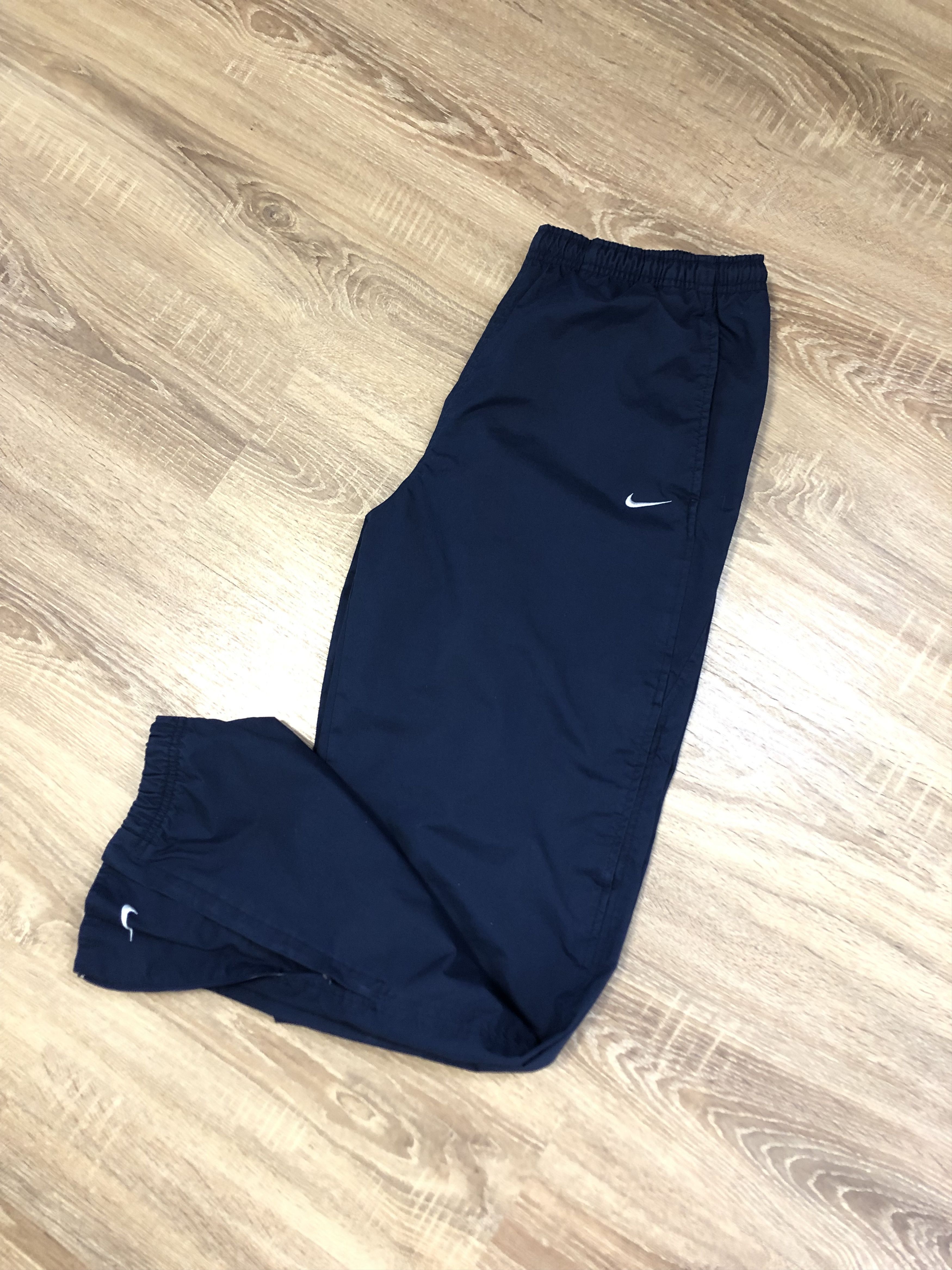 Nike Vintage Nike Blue Track Pants Swoosh Sweatpants Rare Hype Size US 32 / EU 48 - 5 Thumbnail