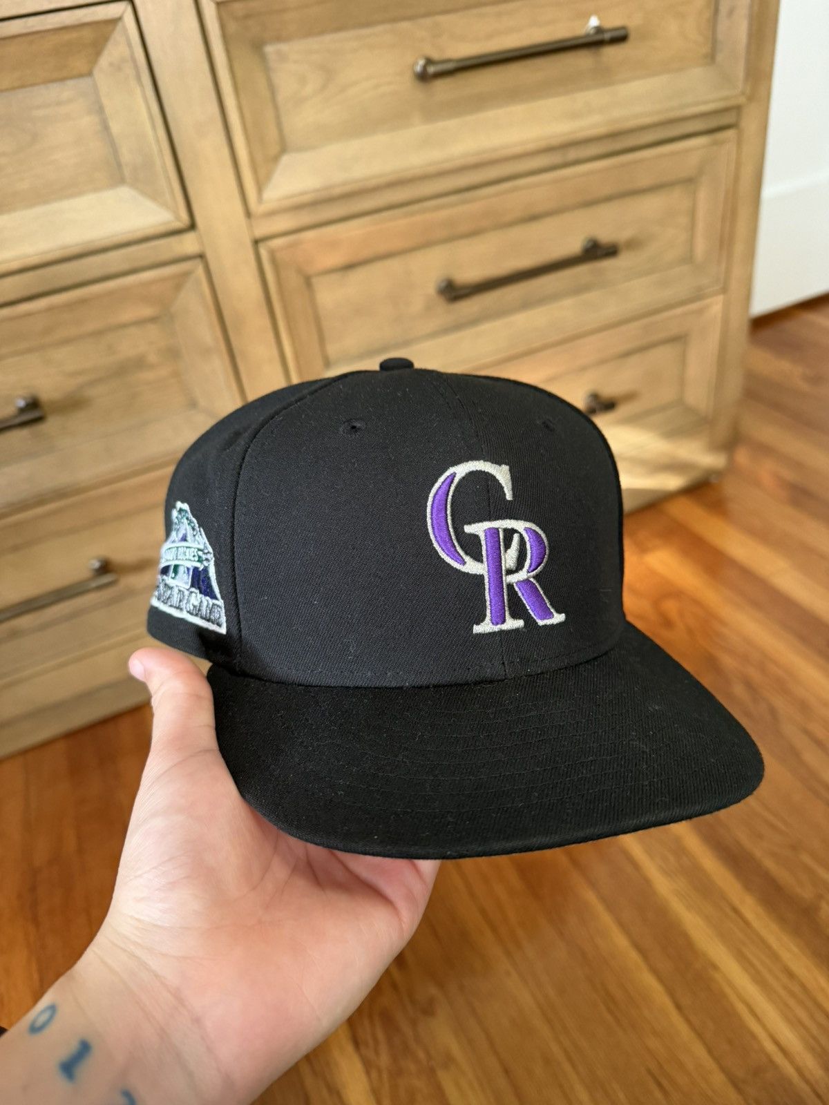 Hat Club Rockies Hat Club 7 3/8 Pink Brim Size ONE SIZE - 1 Thumbnail