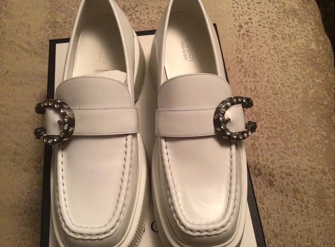 Gucci Gucci Loafers Crystal-Embellished Tiger Head Size US 9 / IT 39 - 7 Thumbnail