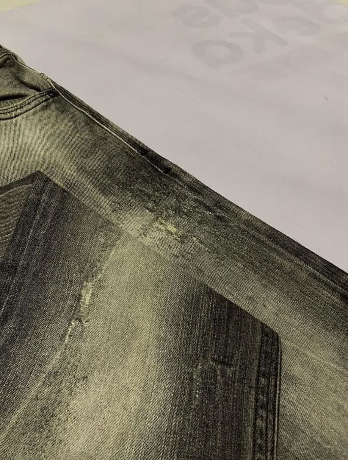 Diesel × If Six Was Nine × Le Grande Bleu (L.G.B.) Diesel Faded Denim Pants Size US 33 - 7 Thumbnail