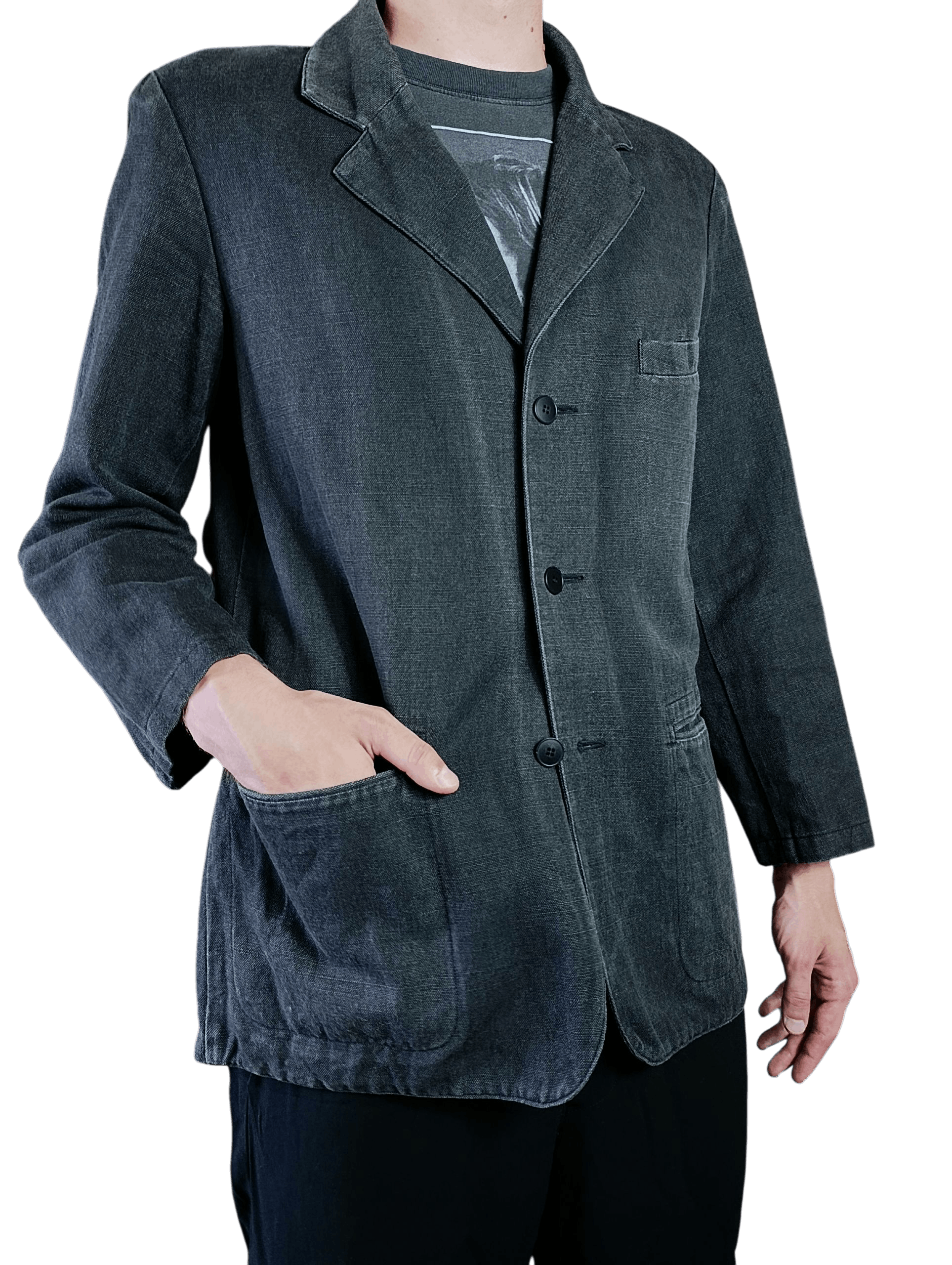agnes b. Vintage Agnes b. Worker French blazer Size 40R - 2 Thumbnail