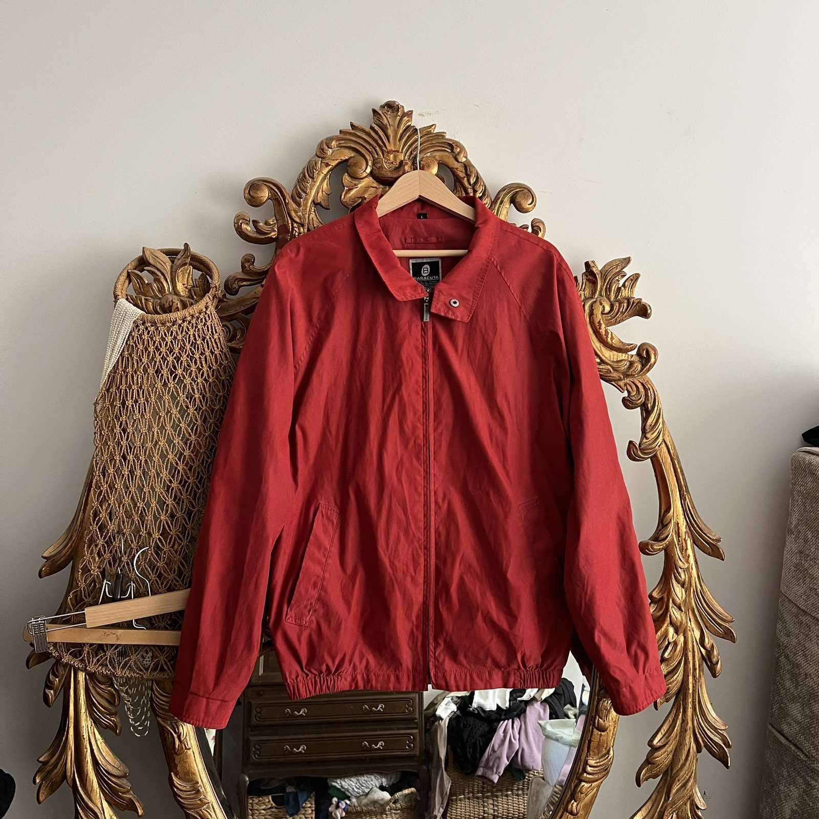 Vintage Vintage Red Baracuta Nylon Jacket Size US XL / EU 56 / 4 - 1 Thumbnail