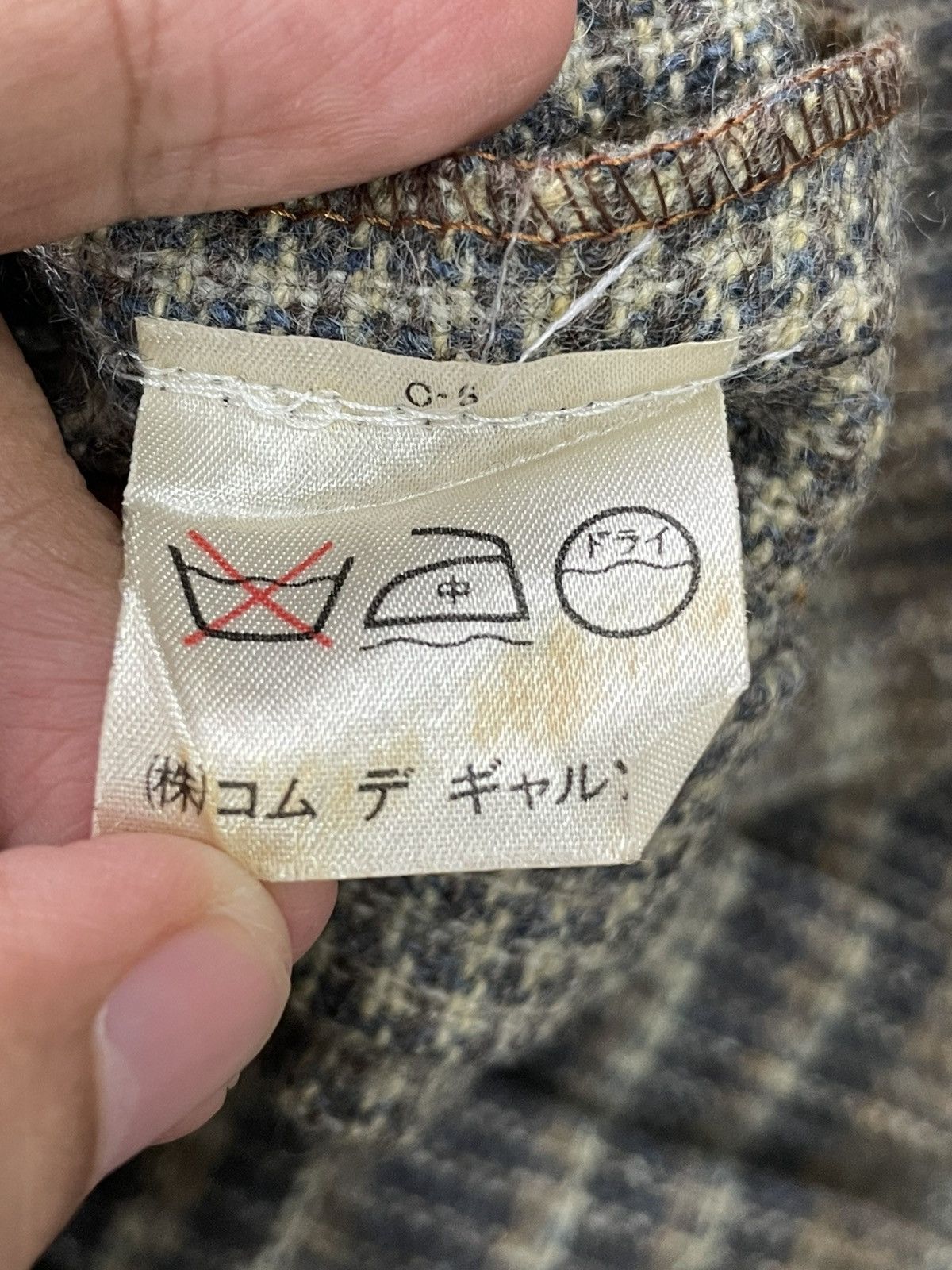 Comme des Garcons 1980’s Comme des Garcons Pleated Skirt Size 28" / US 6 / IT 42 - 4 Thumbnail