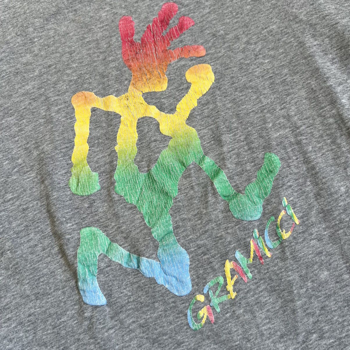Gramicci 2000s Gramicci Rasta Logo T-Shirt Size US M / EU 48-50 / 2 - 3 Thumbnail