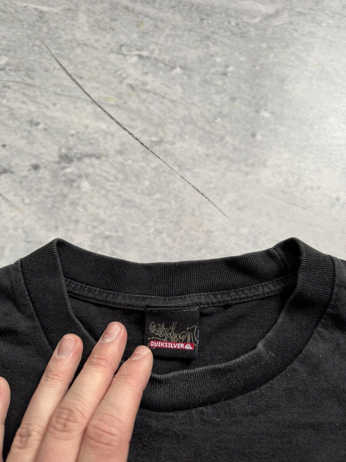 Quiksilver × Vintage Vintage QuickSilver central logo 00s Size US L / EU 52-54 / 3 - 5 Thumbnail