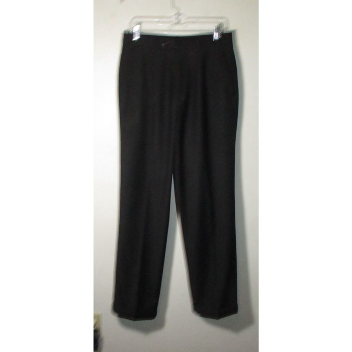 Vintage Men's GIORGIO FIORELLI Black Super 150'S Pleated Dress Pants ...