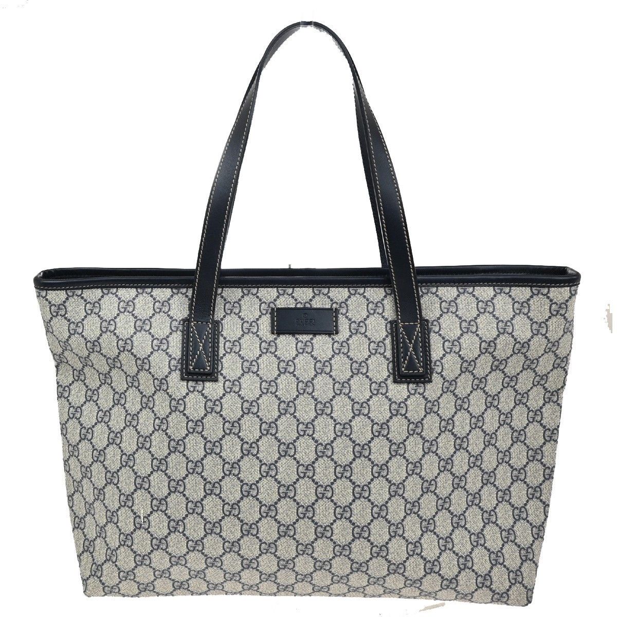 Gucci Gucci Plus Tote GG Coated Canvas with Leather Size ONE SIZE - 1 Thumbnail