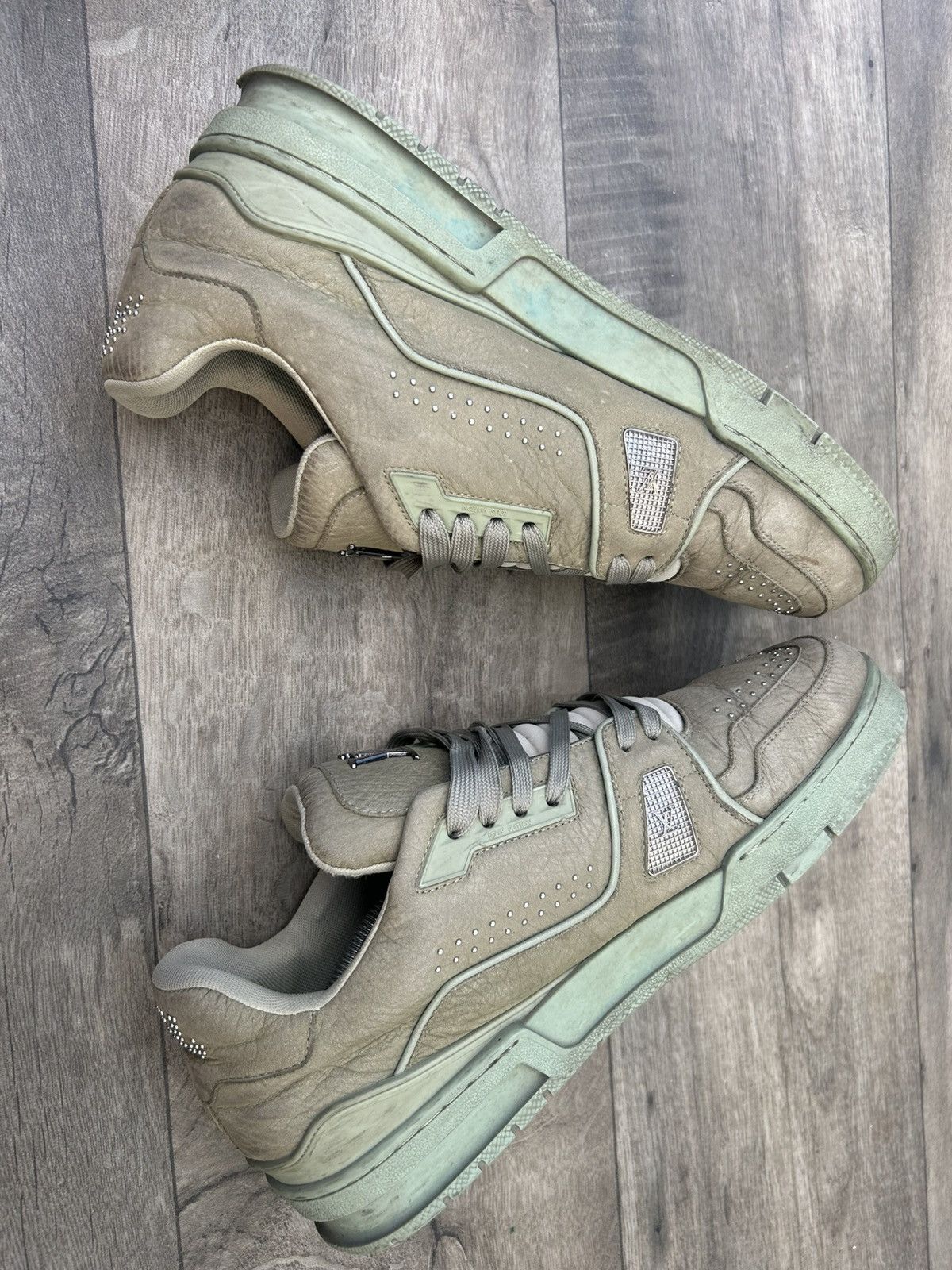 Louis Vuitton Louis Vuitton LV Trainer Sneakers. Size US 11.5 / EU 44-45 - 7 Thumbnail