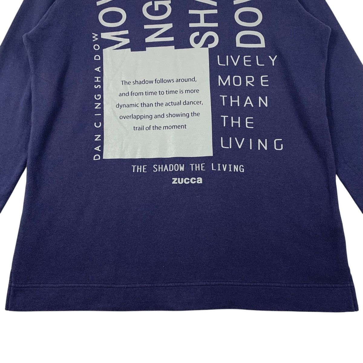 Japanese Brand × Zucca ZUCCA the shadow the living printed long sleeve tee Size US M / EU 48-50 / 2 - 8 Thumbnail