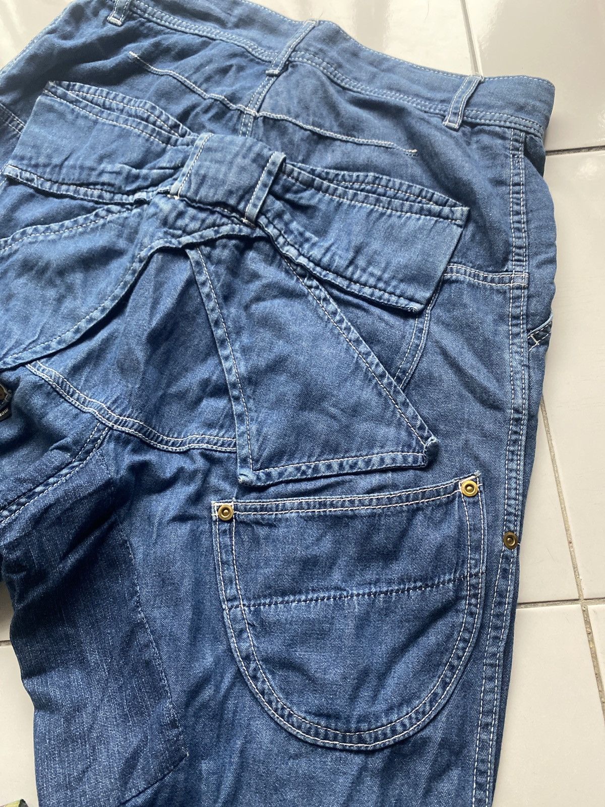 Issey Miyake × Tete Homme × mercibeaucoup Tete Homme Issey miyake jeans Mercibeaucoup Size US 32 / EU 48 - 10 Thumbnail