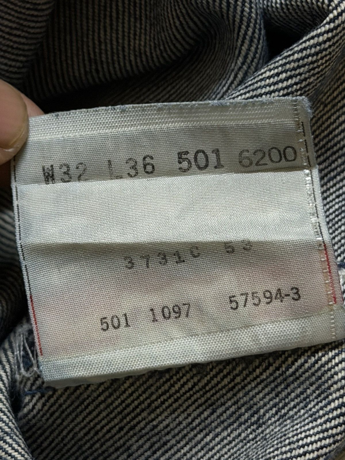 Levi's Vintage Clothing Vintage 90s Levis 501 Faded Mud Wash Distress Regular Fits Size US 32 / EU 48 - 7 Thumbnail