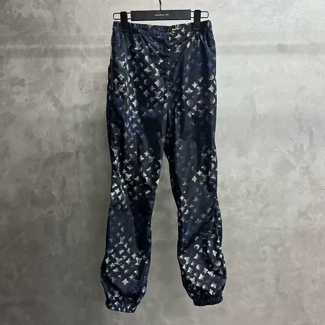 Louis Vuitton Louis Vuitton Printed Blue Pants 24 Women Size 24" / US 00 / IT 34 - 1 Thumbnail