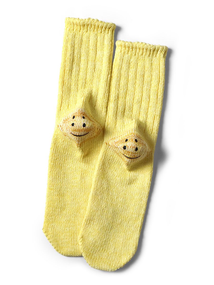 Kapital Kapital RAINBOWY HAPPY HEEL Lib Socks Size ONE SIZE - 1 Preview