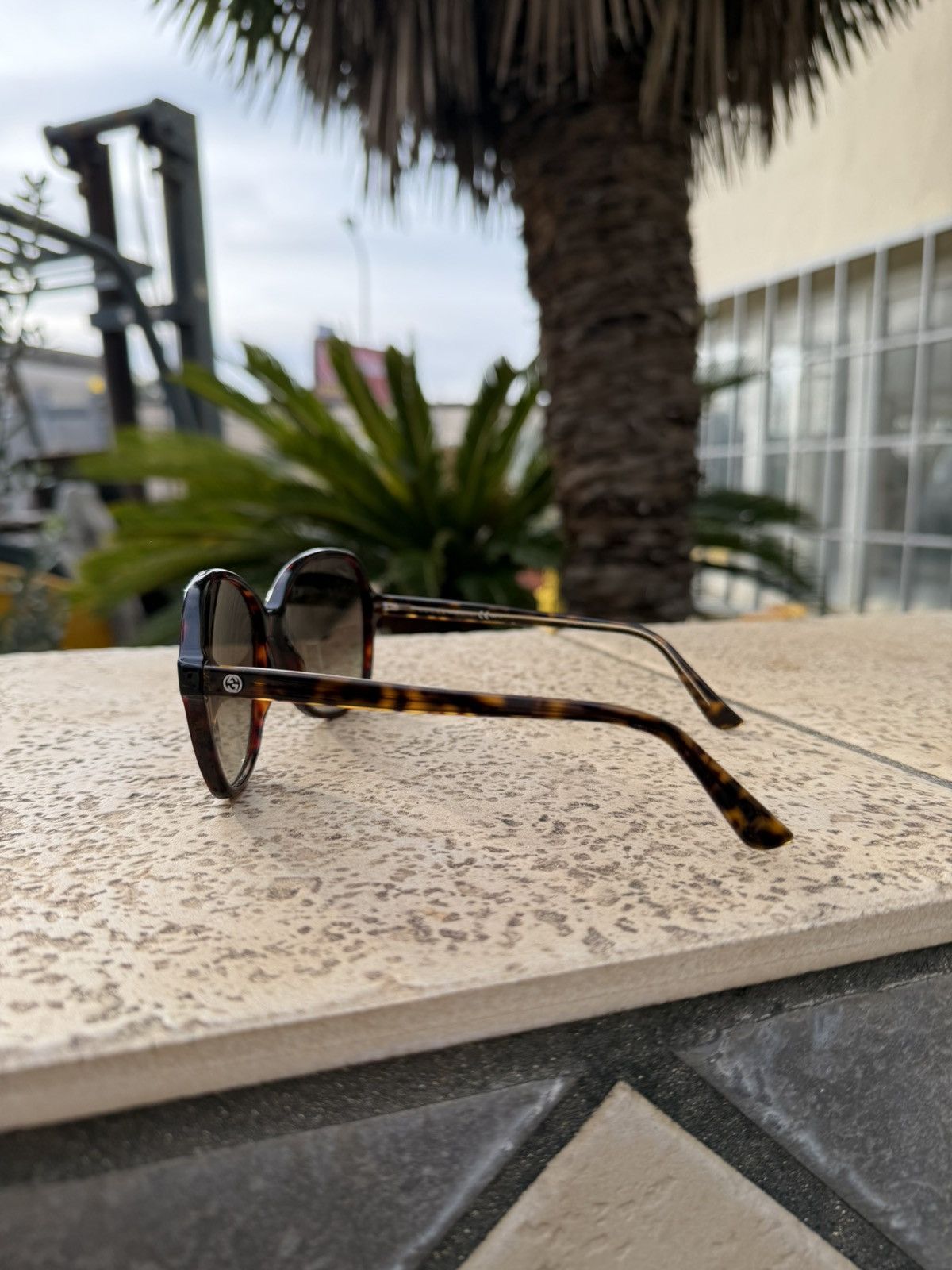 Gucci Gucci Sunglasses Brown GG 3721/S Size ONE SIZE - 3 Thumbnail