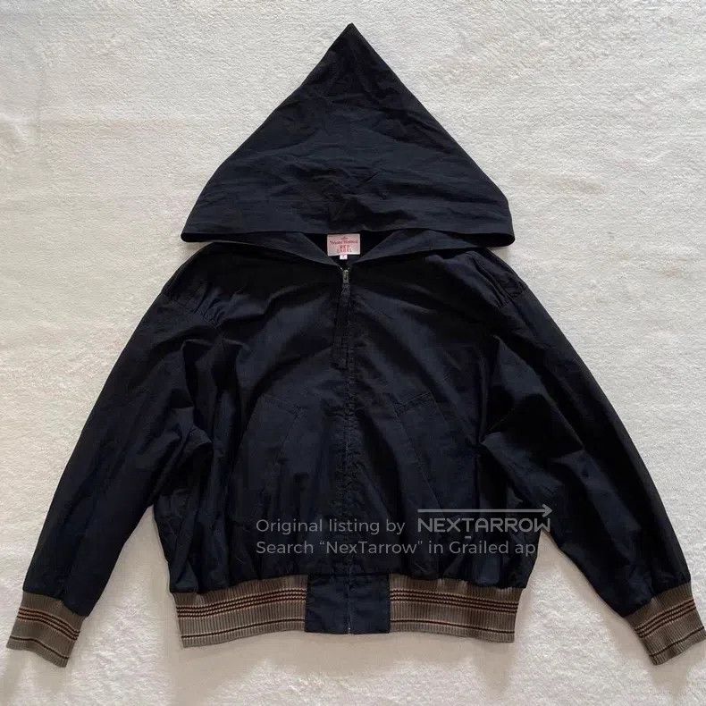 Vivienne Westwood Vivienne Westwood Zipper Hoodie Sweatshirt Jacket with Wit Size M / US 6-8 / IT 42-44 - 1 Thumbnail