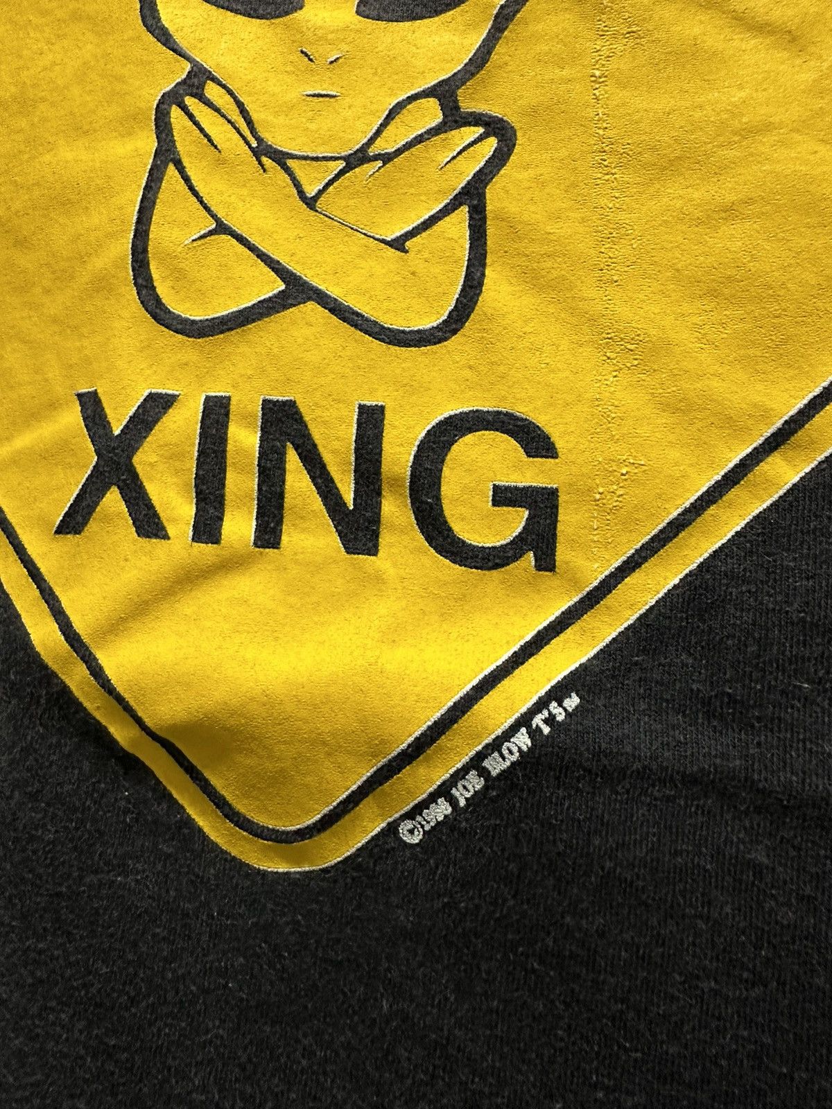Alien Workshop Vintage 90s Alien Xing By Joe Blow Sun Faded Tee Size US M / EU 48-50 / 2 - 3 Thumbnail