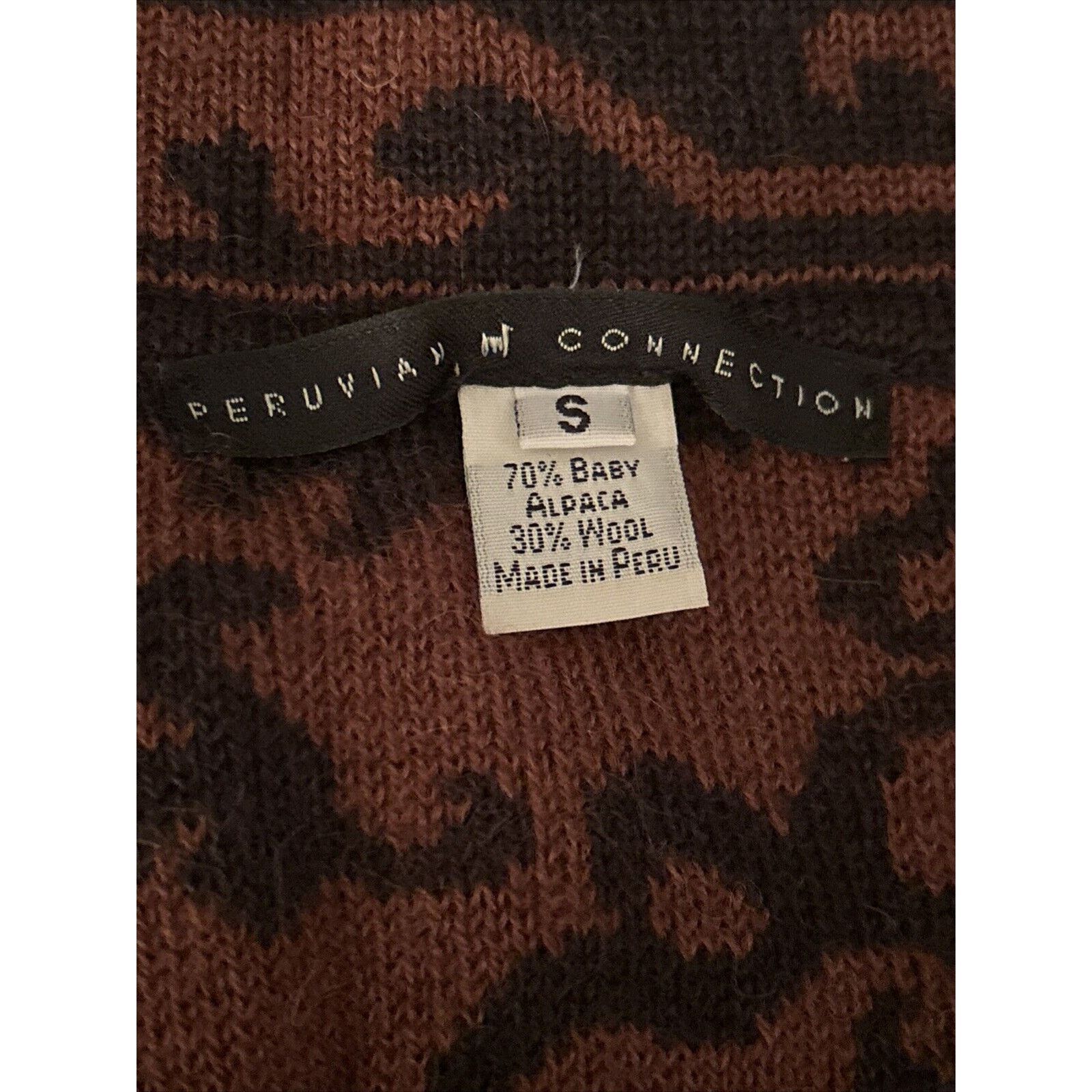 Other Peruvian Connection Baby Alpaca Wool Long Waistcoat Sz S Size S / US 4 / IT 40 - 4 Thumbnail