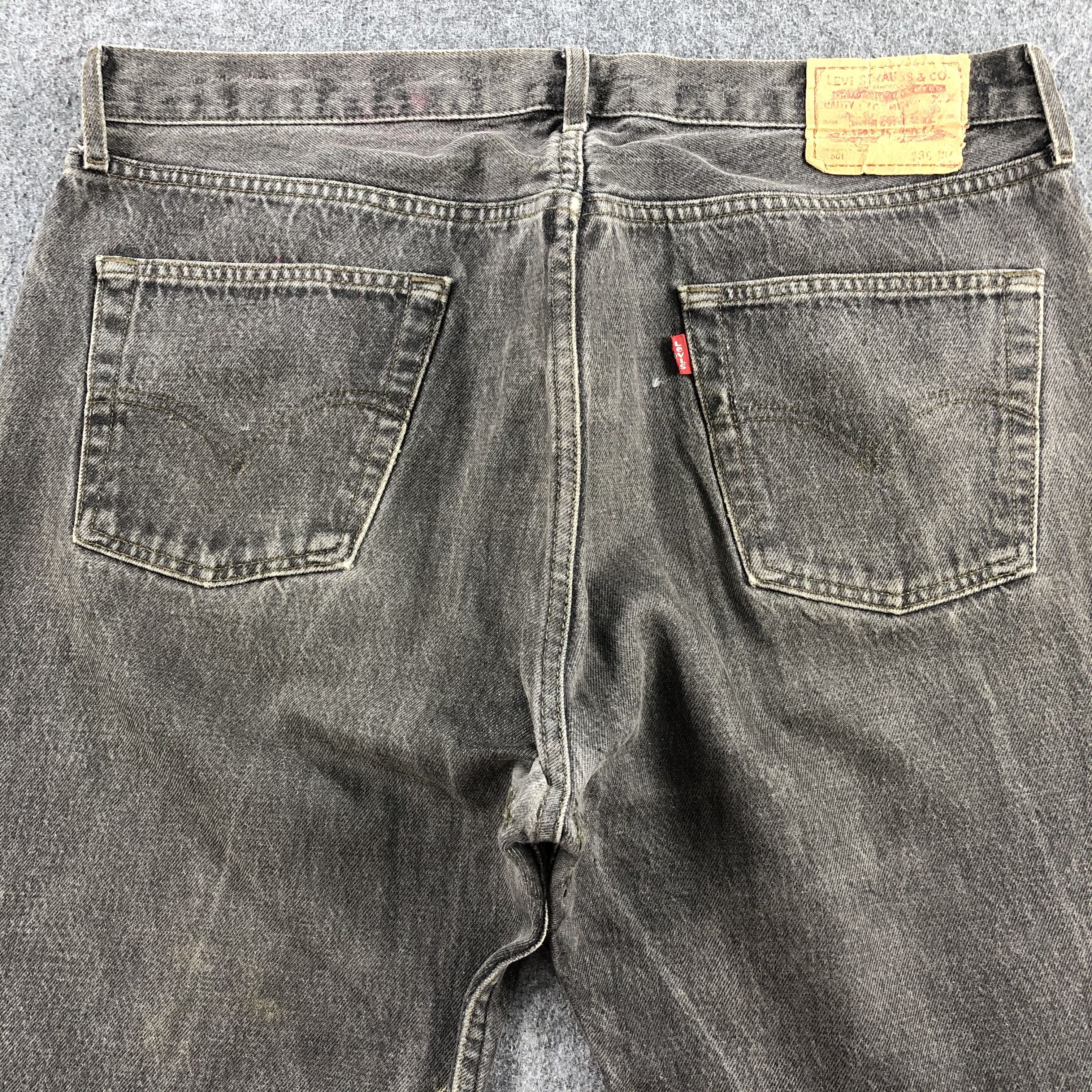 Levi's 90s Vintage Levis 501 Earth Tone Jeans-J1638 Size US 37 - 4 Thumbnail
