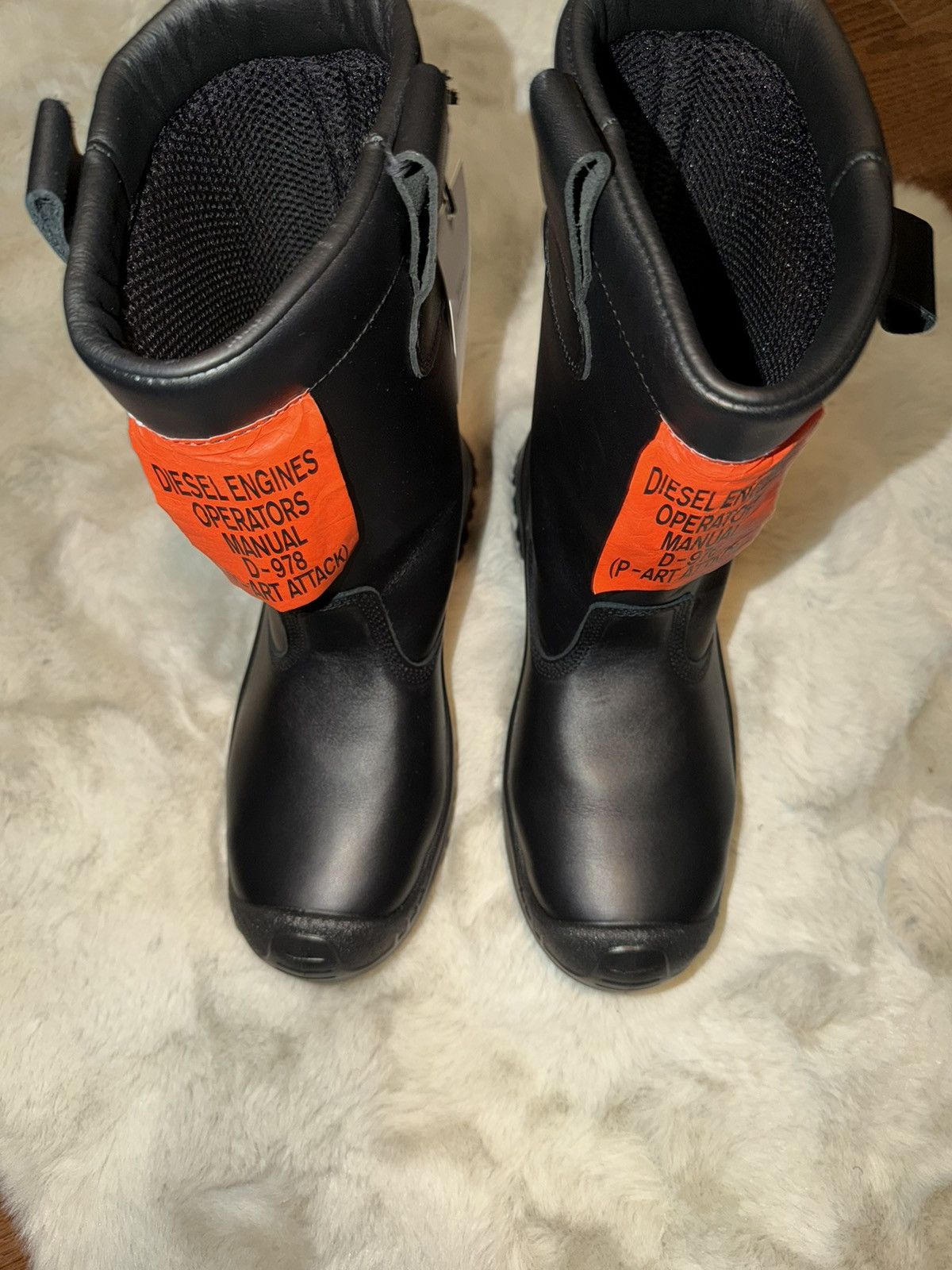 Diesel Diesel Black H-Woodkut CH Boots Size US 7.5 / EU 40-41 - 10 Thumbnail