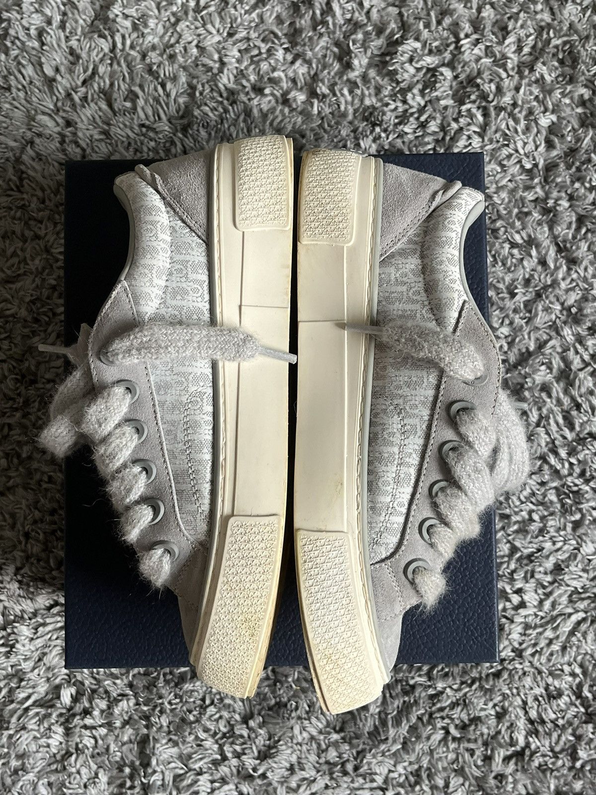 Christian Dior Monsieur × Dior Dior n33 grey white Size US 8 / EU 41 - 3 Thumbnail