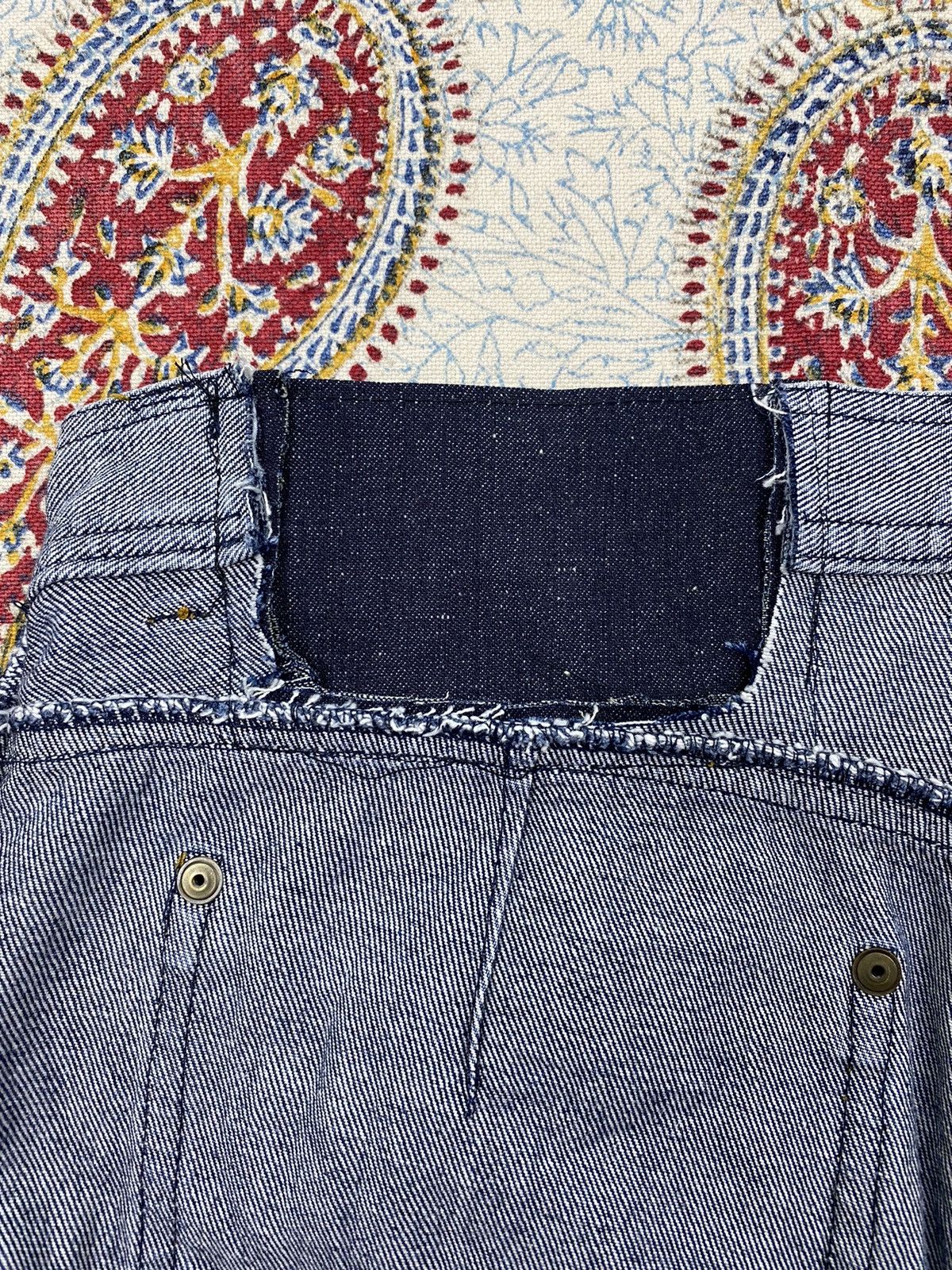 Blue Blue Japan Betty’s Blue by Shinji Abe Flare Denim Size 29" - 19 Thumbnail