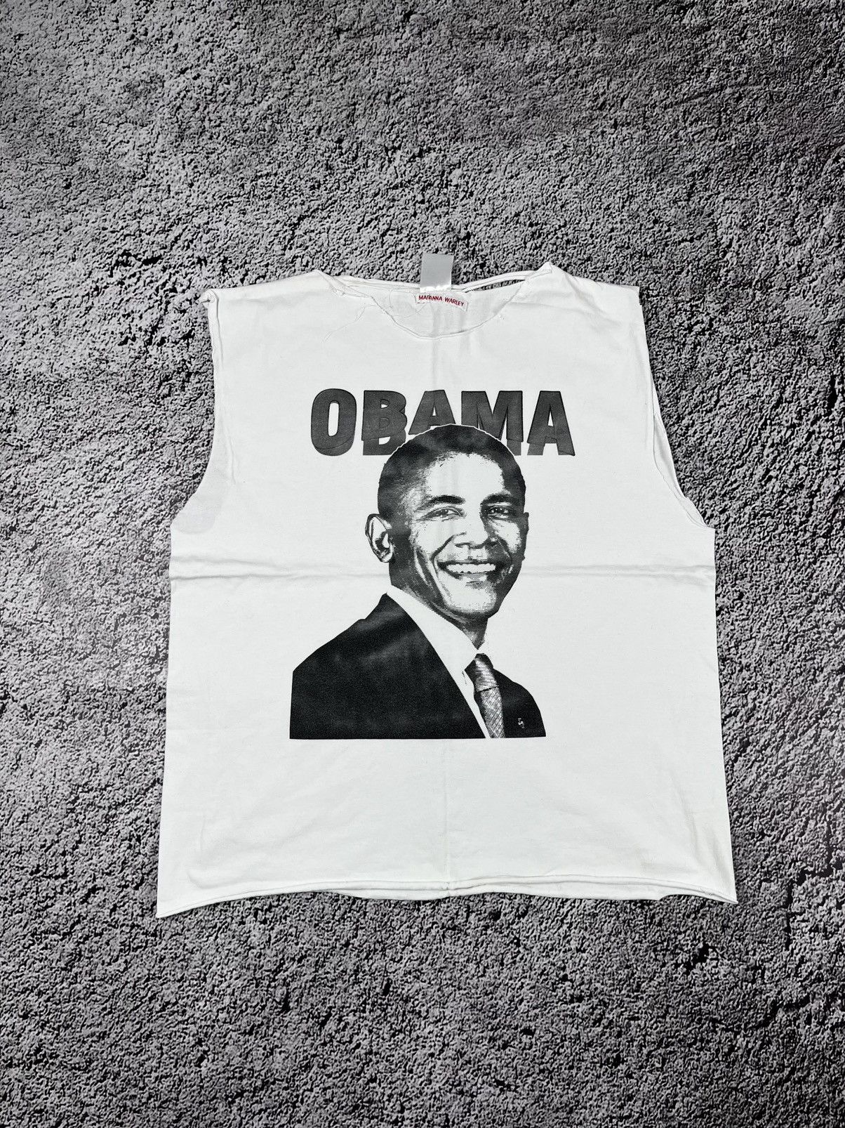 Band Tees Vintage Y2K Obama logo custom tank top streetwear size M Size US M / EU 48-50 / 2 - 1 Thumbnail