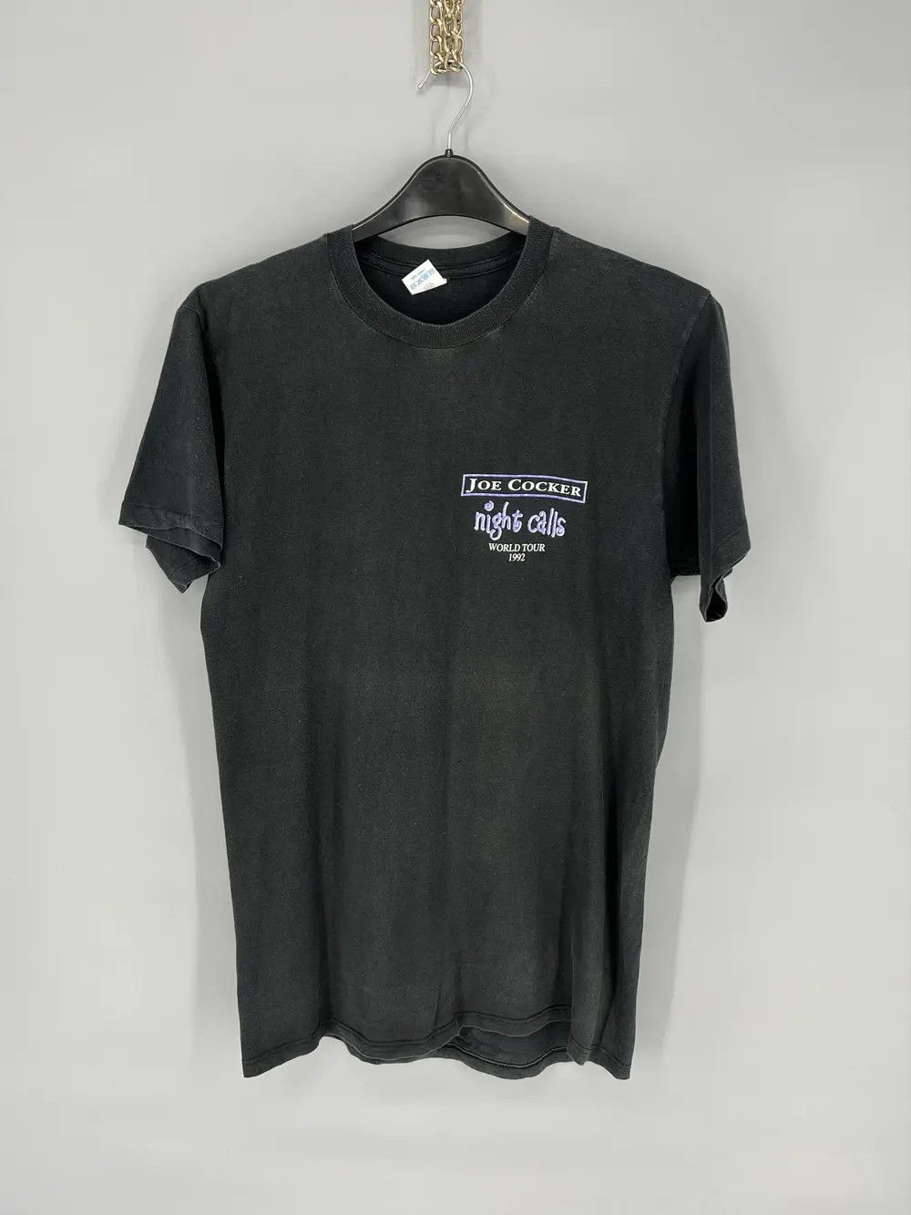 Band Tees × Vintage Joe Cocker Concert T-Shirt Vintage 1992 Night Calls Single Size US XL / EU 56 / 4 - 1 Thumbnail